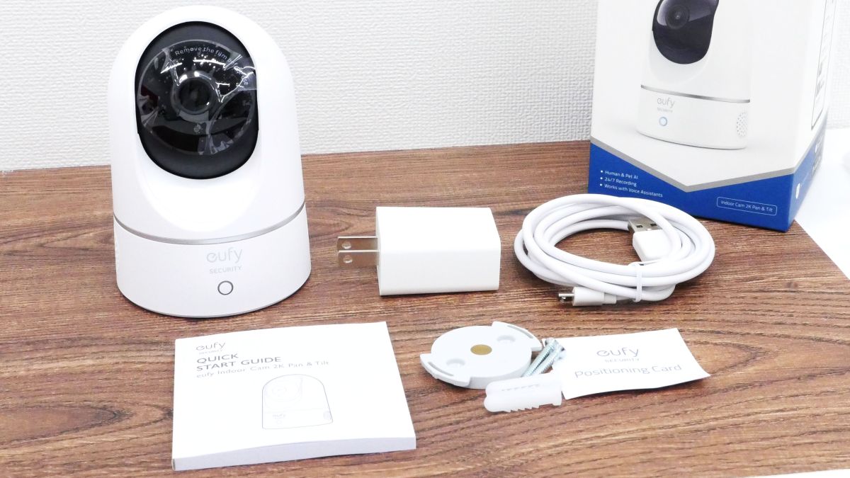 5000円以下で2Kムービーの録画や動体検知も可能なAnkerの防犯カメラ