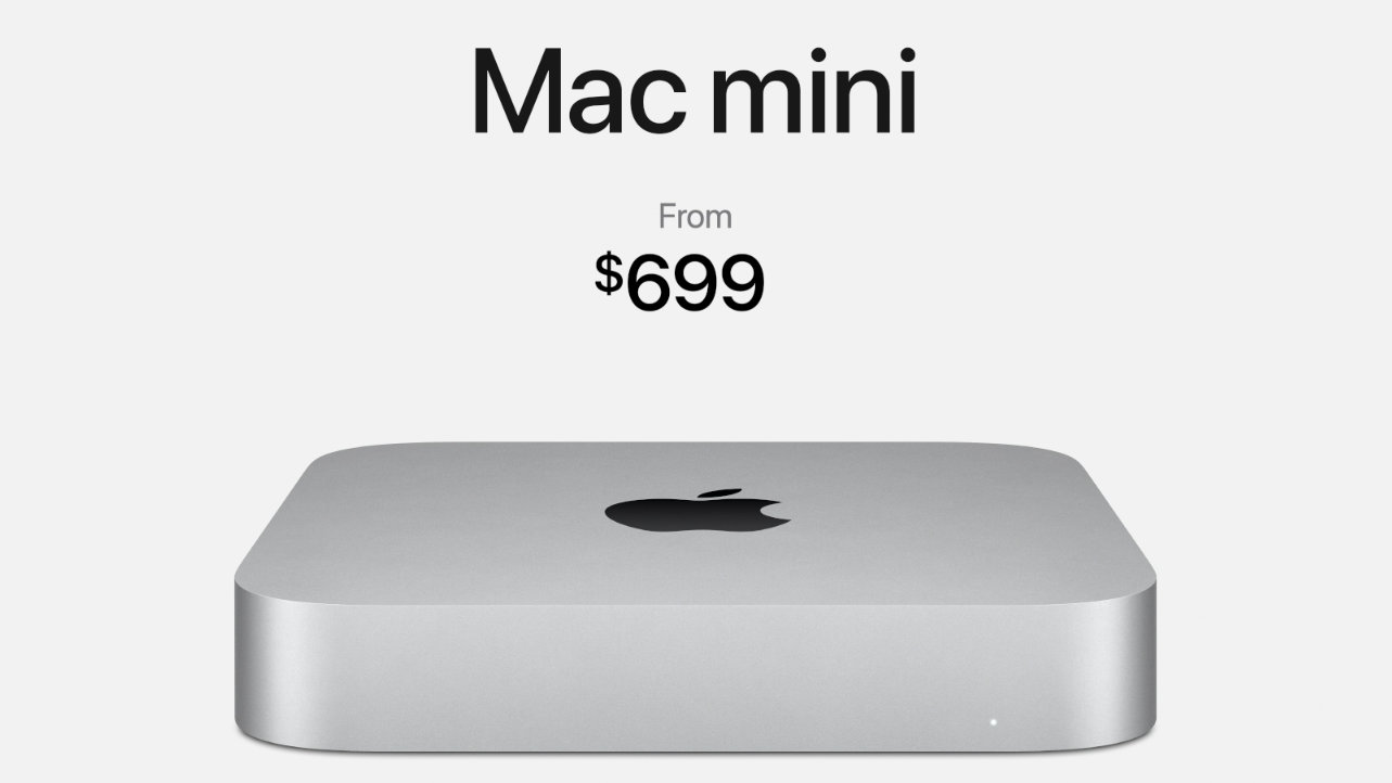 Apple M1 チップ搭載 Mac mini シルバー Apple Mac mini (256GB SSD