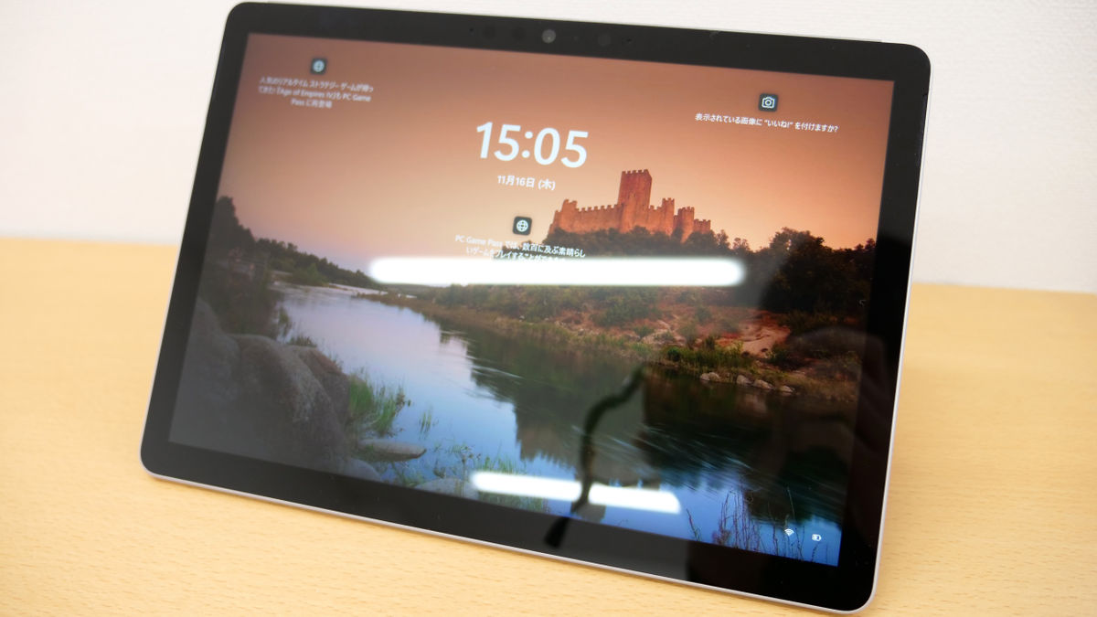 軽量＆コンパクトなMicrosoft純正2in1ノートPC「Surface Go 4」開封