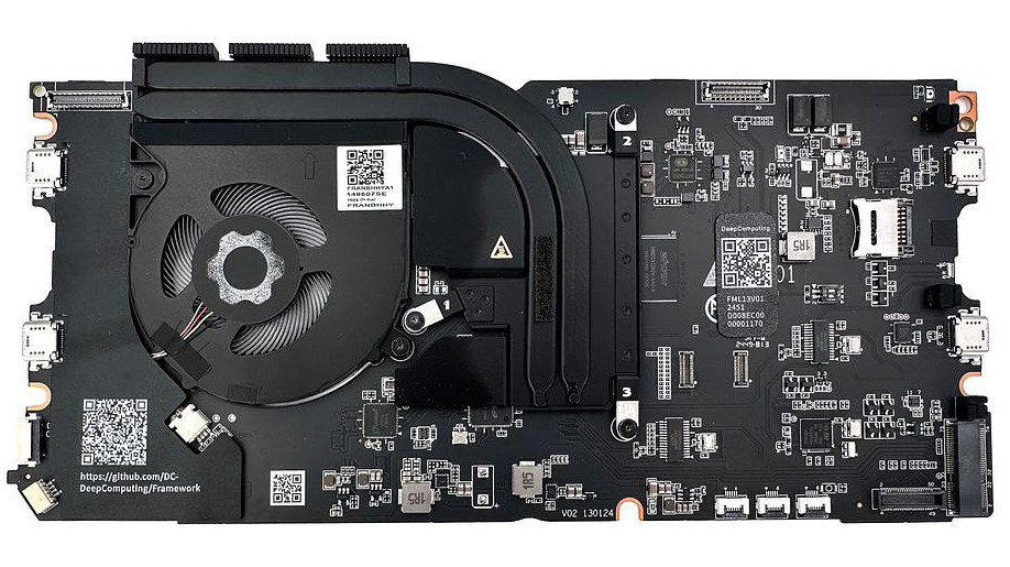 モジュール式ノートPC「Framework Laptop 13」用のRISC-Vプロセッサ