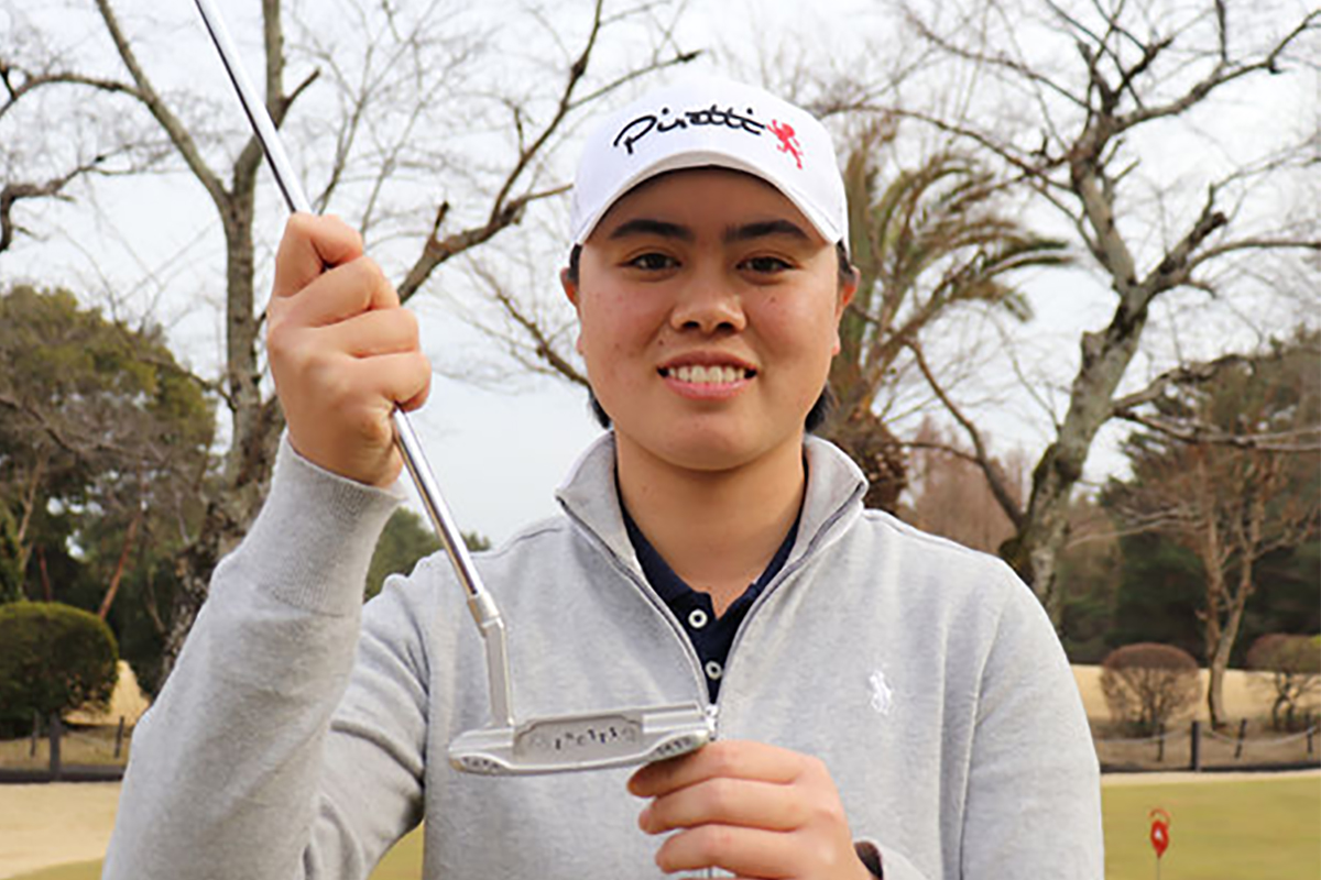 笹生優花 エースパター「ピレッティ」日本代理店とスポンサー契約