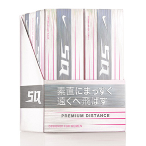 ナイキ SQ プレミアム ディスタンス ゴールド アライメント入りの試打