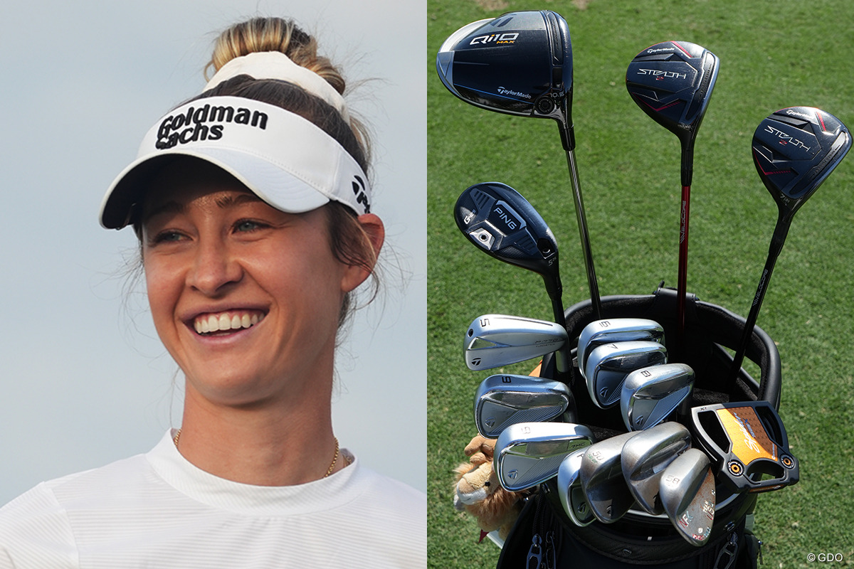 ネリー・コルダの最新14本 平均270ydヒッターの1Wは「10K」モデル