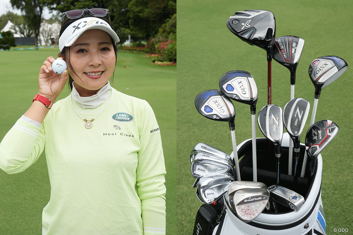 女子ツアーイチのクラブ通 青木瀬令奈の14本 新しい「Zスター◇」へ