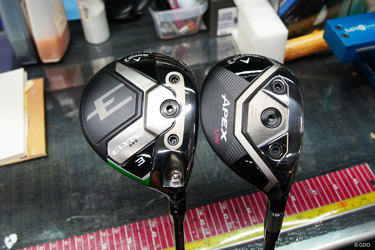 プロに隠れた人気キャロウェイ「APEX UW」 3代目が男女ツアーで