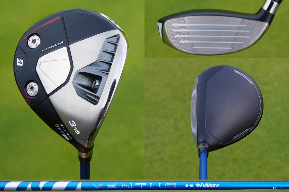 馬場咲希の14本 新「BX2 HT」フェアウェイウッドに「BRM2」ウェッジ