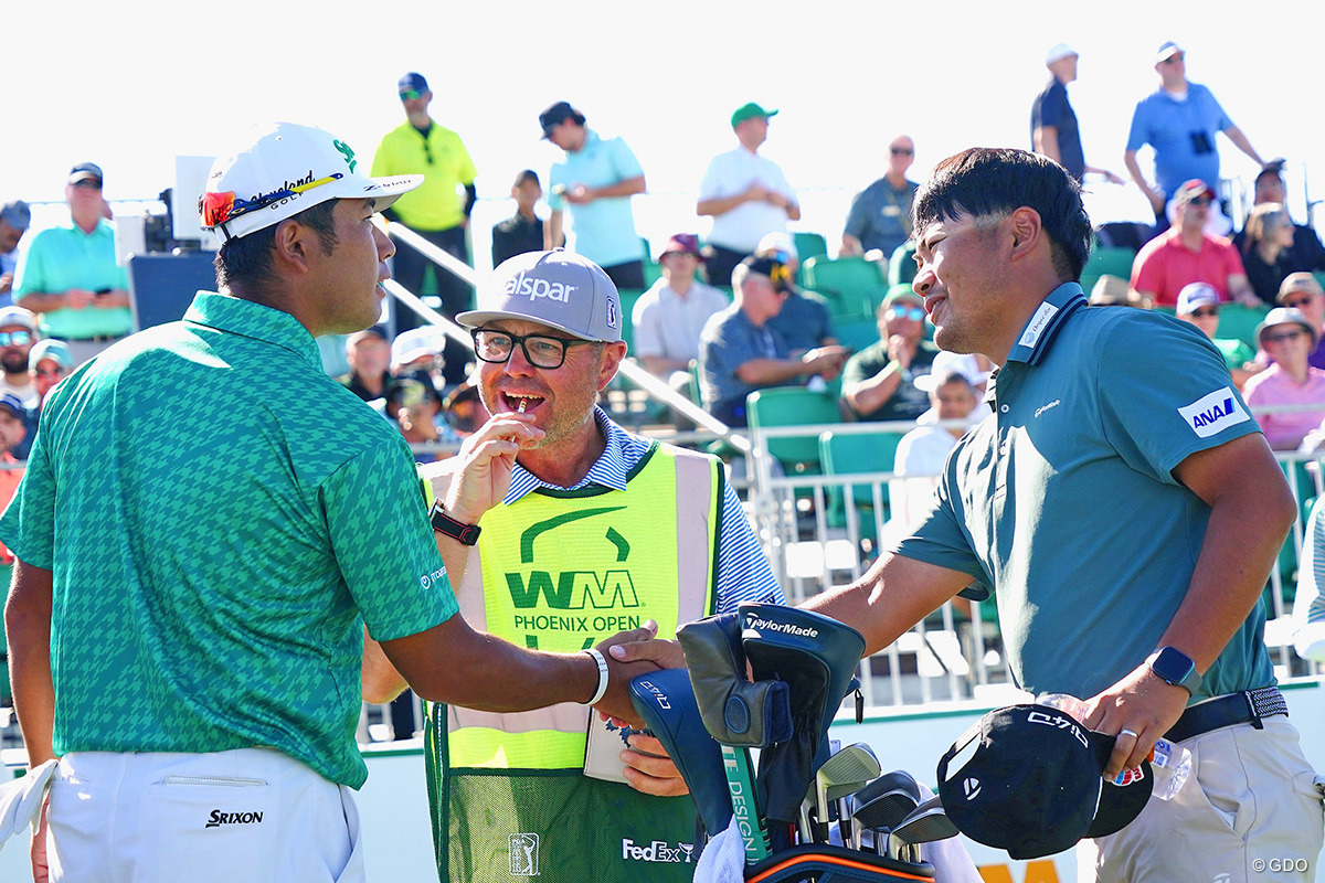 日本人同士がPGAツアー最終組で優勝争い 松山英樹と久常涼はお互いを