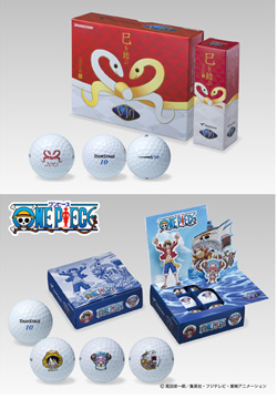 干支やキャラクターロゴがプリントされたゴルフボールが登場｜GDO