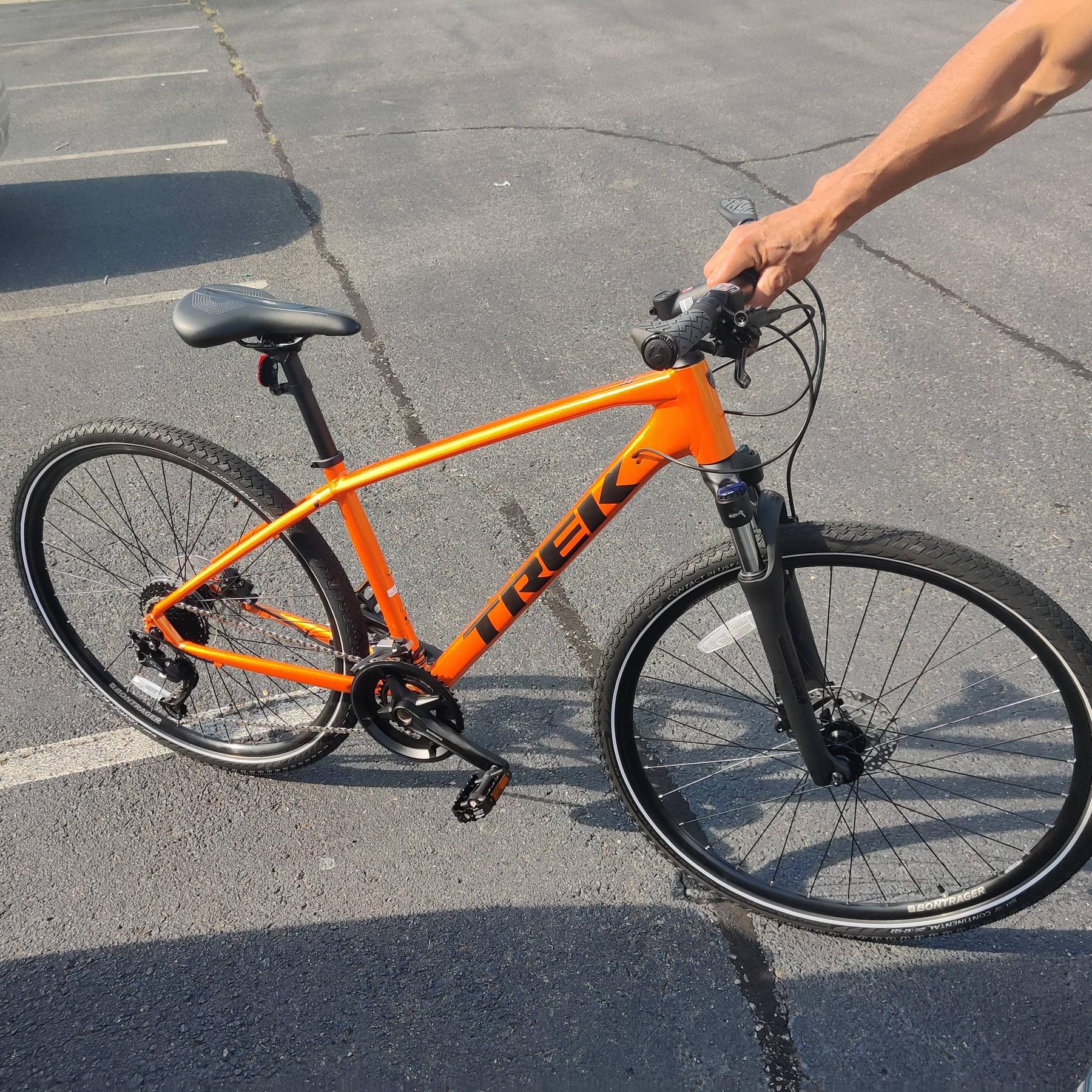 I really love the factory orange color of the new Dual Sport 3