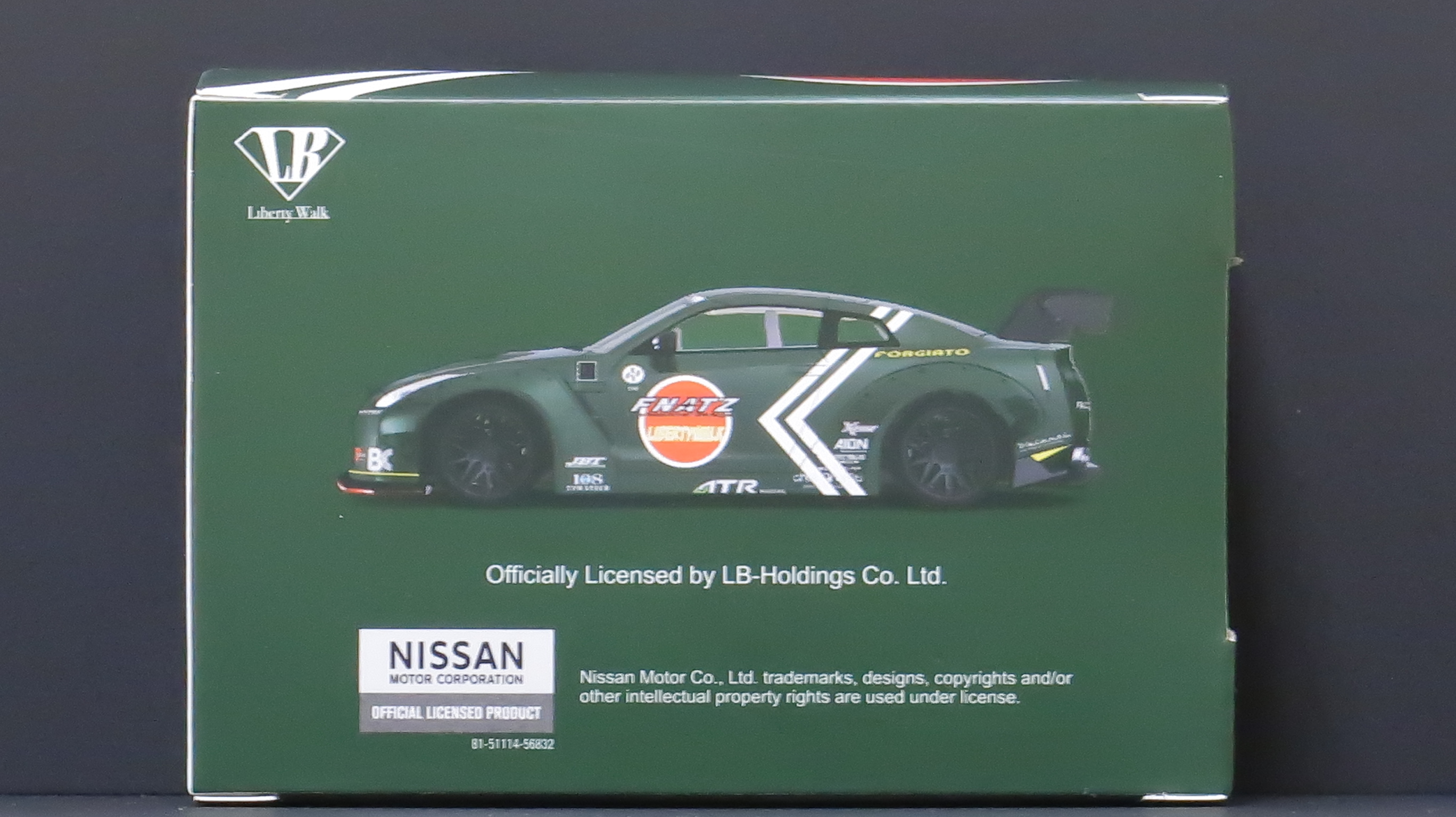 モデルインプレッション】TSM Mini GT LB Works Nissan GT-R R35 Rear