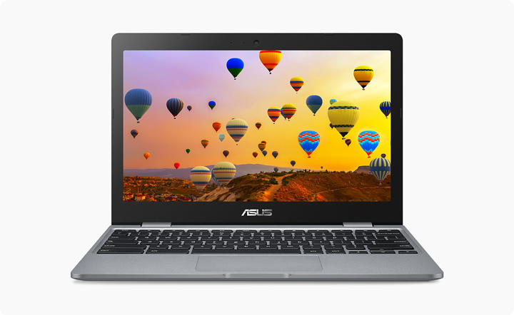Asus Chromebook C223NA (Grey), 11.6In HD, Celeron N3350 CPU, 4GB