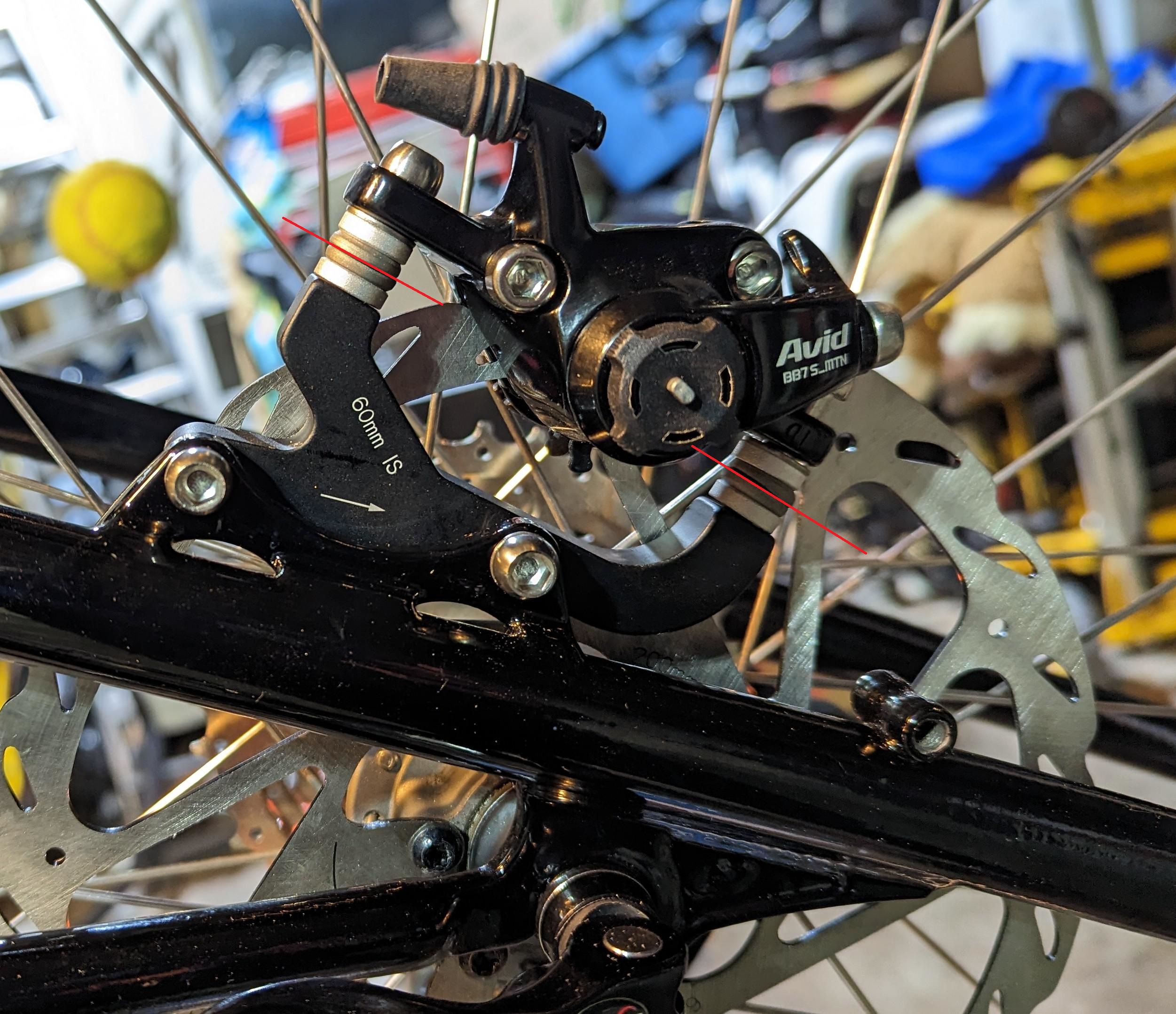 Avid BB7のディスクブレーキアダプターの問題。 : r/bikewrench