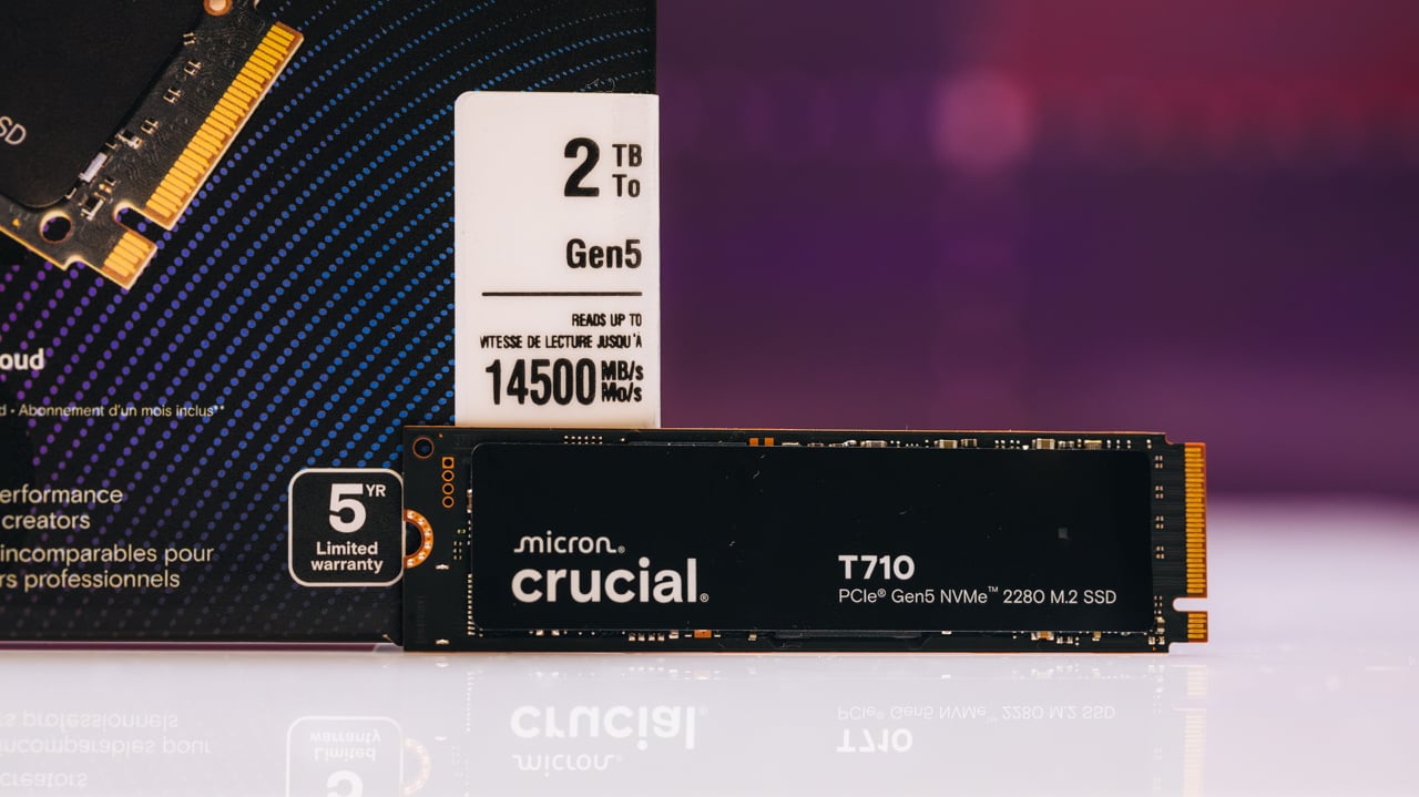 Crucial T710 Review: This M.2 SSD Chills Out Aboard the Fastest