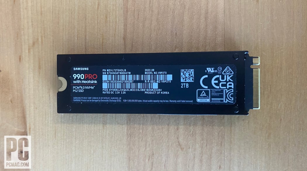 Samsung SSD 990 Pro With Heatsink Review | PCMag