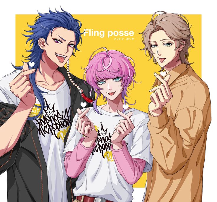 飴村乱数 有栖川帝統 夢野幻太郎