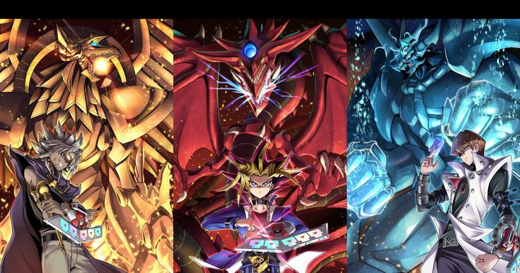 遊戯王 三幻神 - ハヱキングのイラスト - pixiv