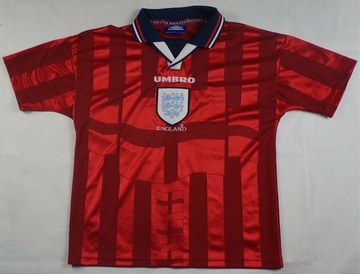 Official Umbro England Soccer Jersey Vapa Tech Vintage England