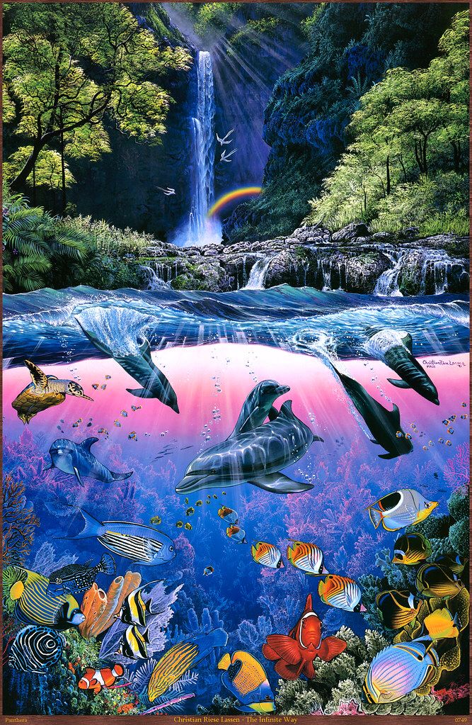 The Infinite Way : Painting By Christian Riese Lassen