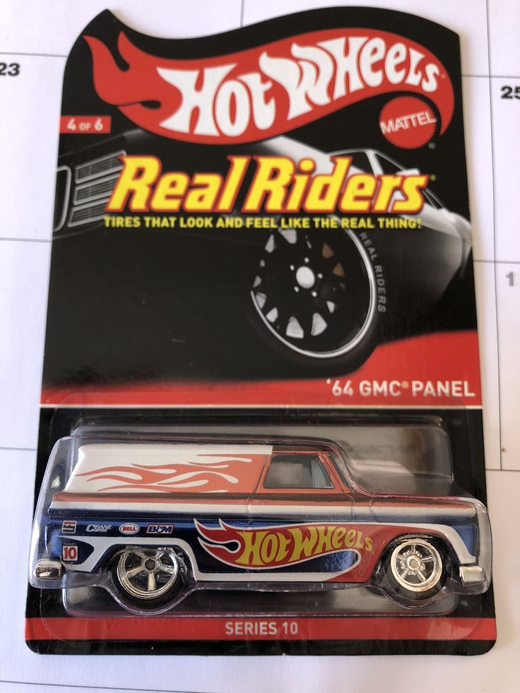 Custom Hot Wheels: '64 GMC Panel Truck with Flames