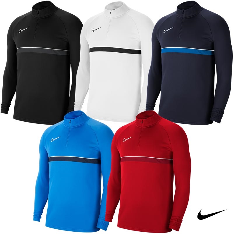 Nike Academy Zip Drill Top Midlayer Tracksuit Dri-Fit Sports Gym