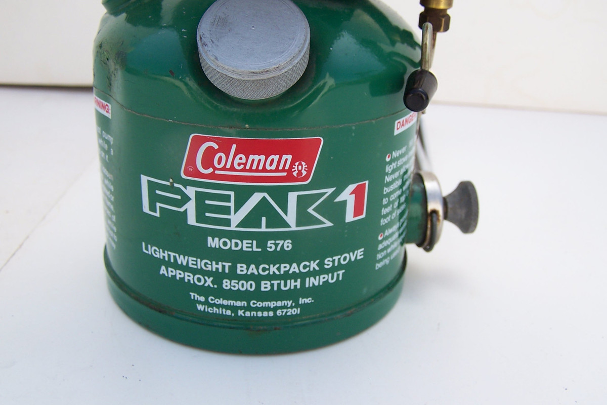 Coleman 576 Peak1 w/ case 1-77 - The Coleman Collectors Forum