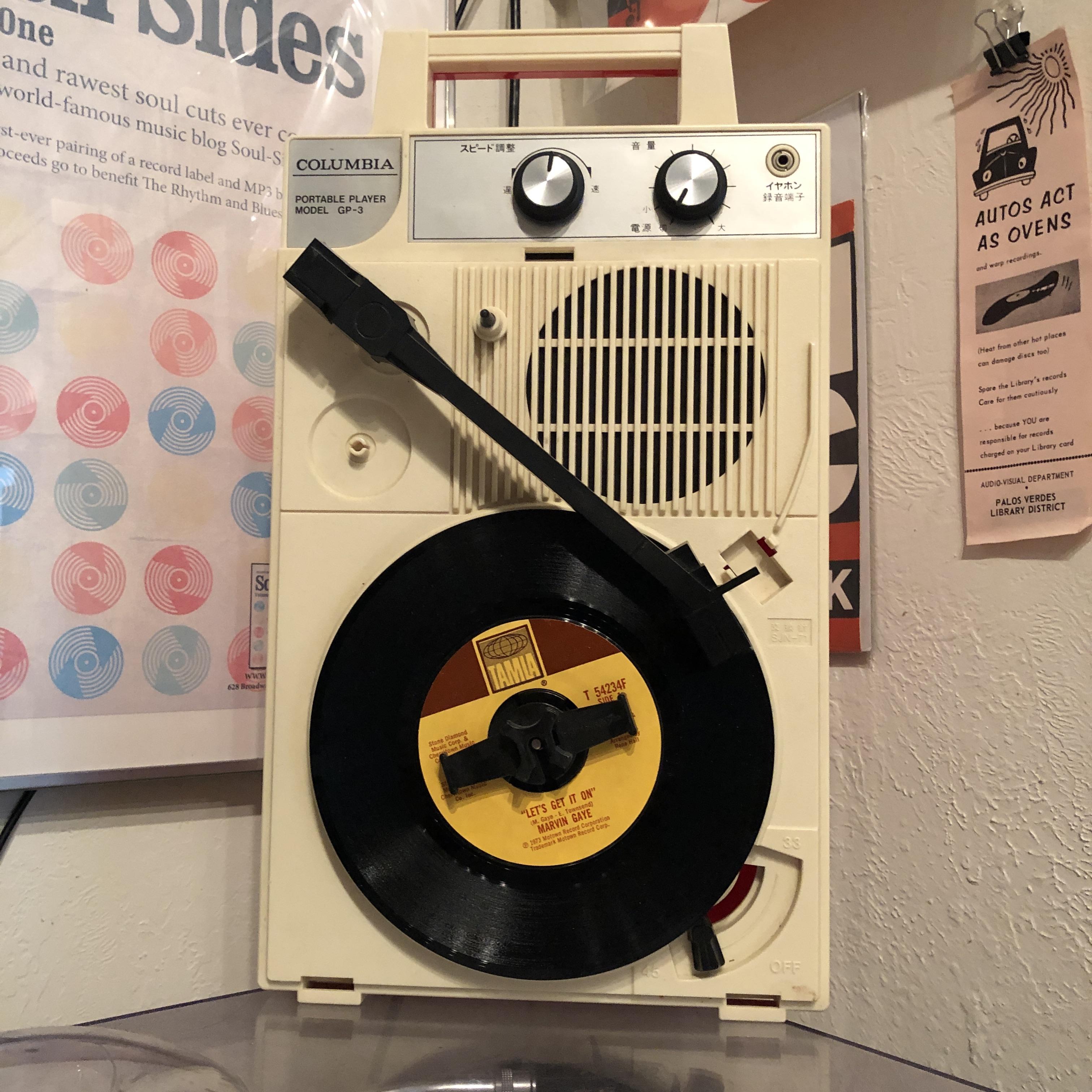 Portable Record Player Reviews: Columbia GP-3 : r/vinyl
