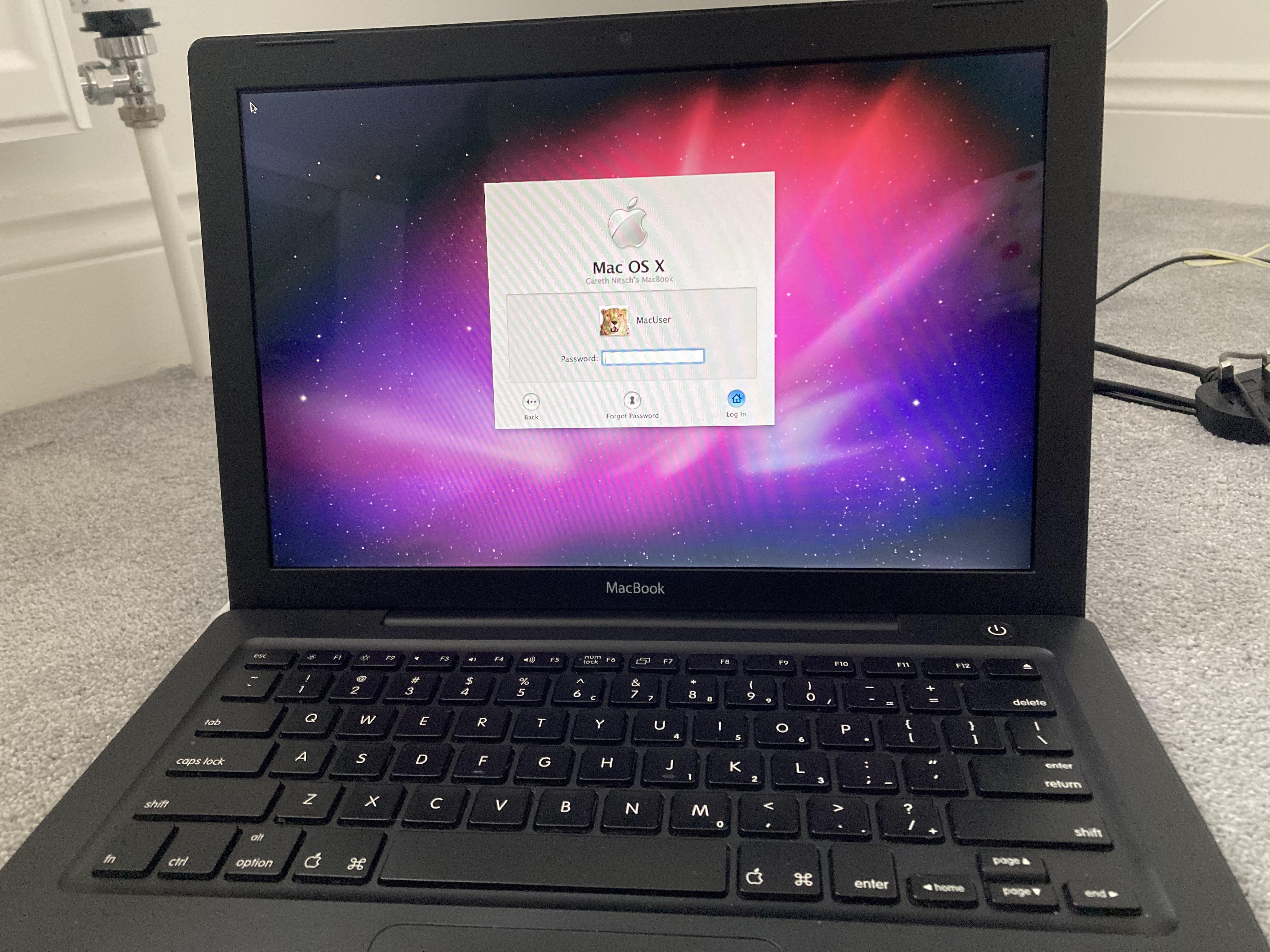 2006年後半の黒いMacbook！ : r/macbook