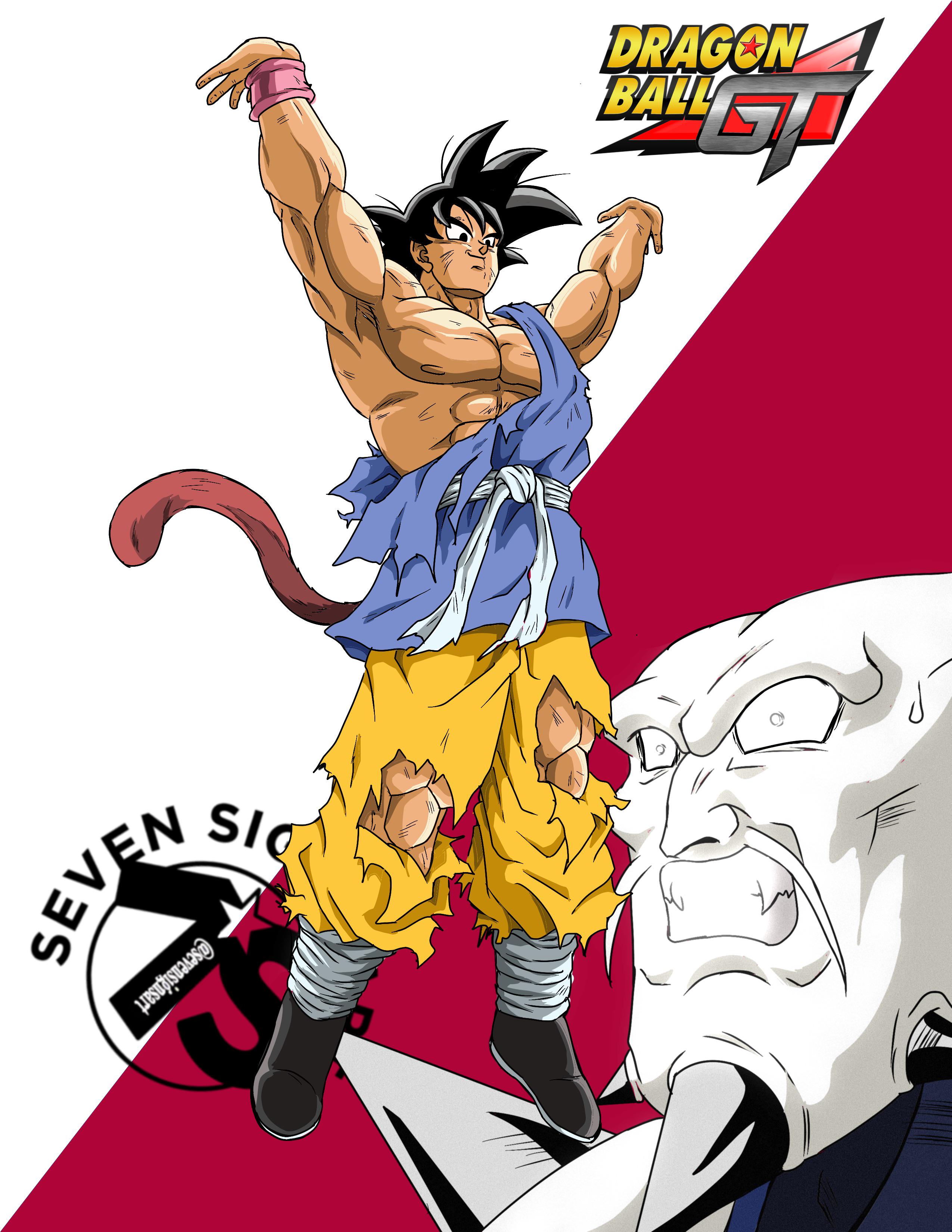 你们觉得如果悟空在GT的结尾变回成年形态会更好吗？他能活下来吗？(oc