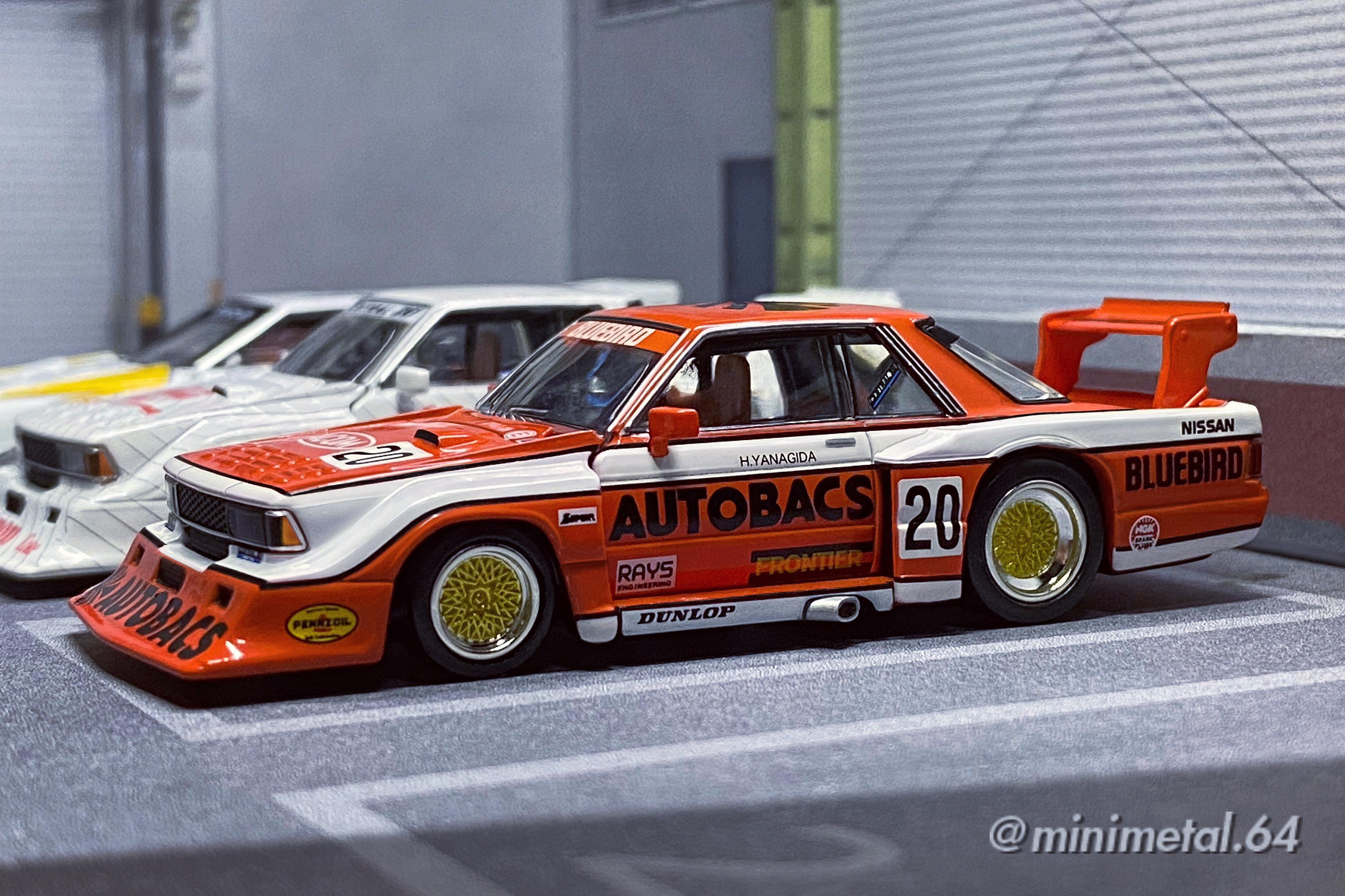 Tomytec Nissan Bluebird Super Silhouette : r/Diecast