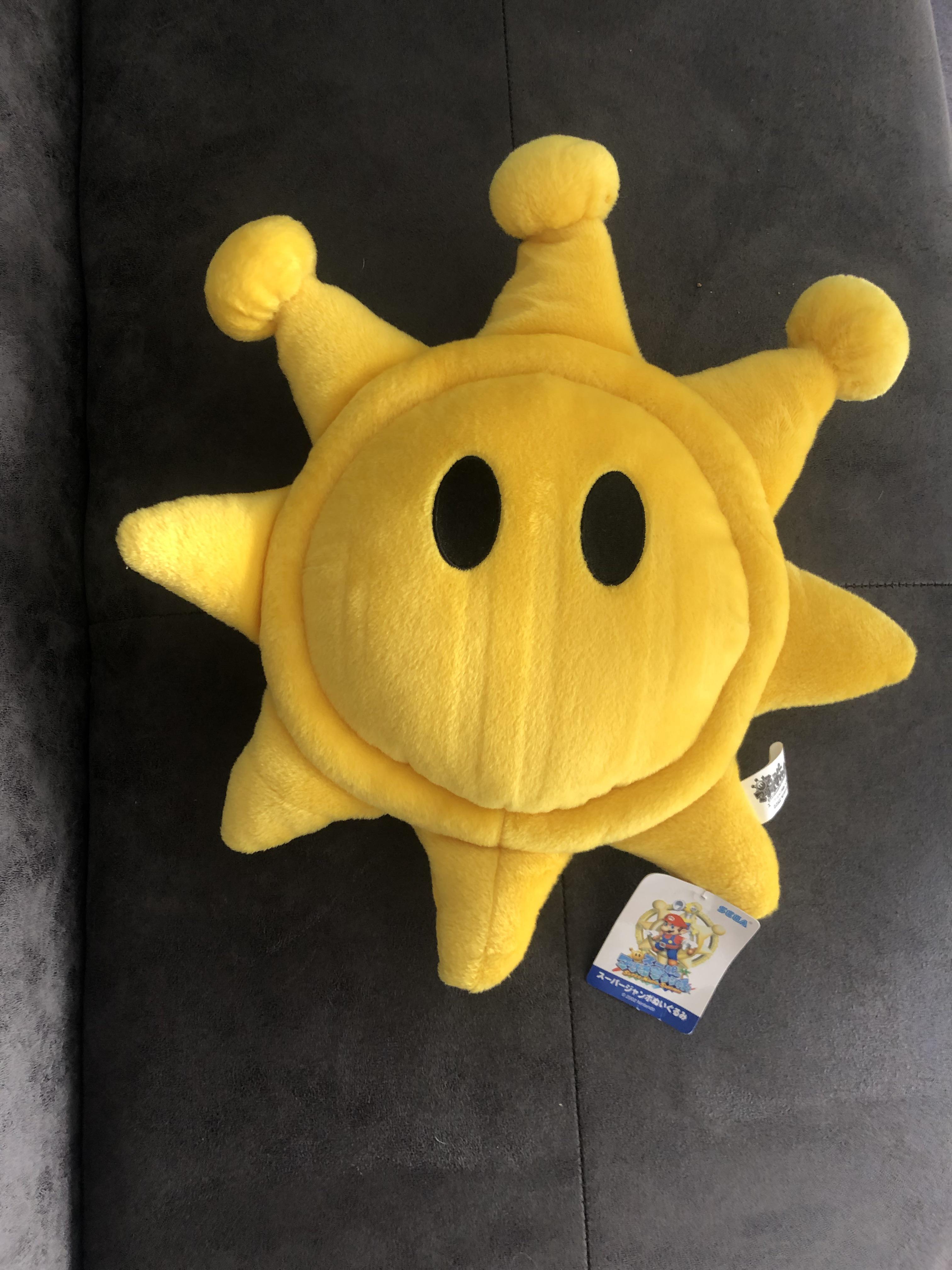 見つけにくい、珍しいシャインスプライトのぬいぐるみ！ マリオ