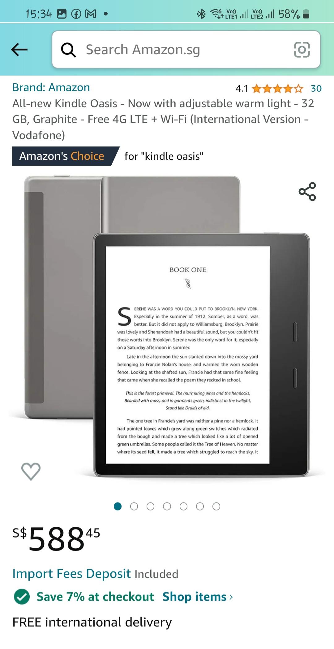 Kindle oasis free cellular data : r/kindle