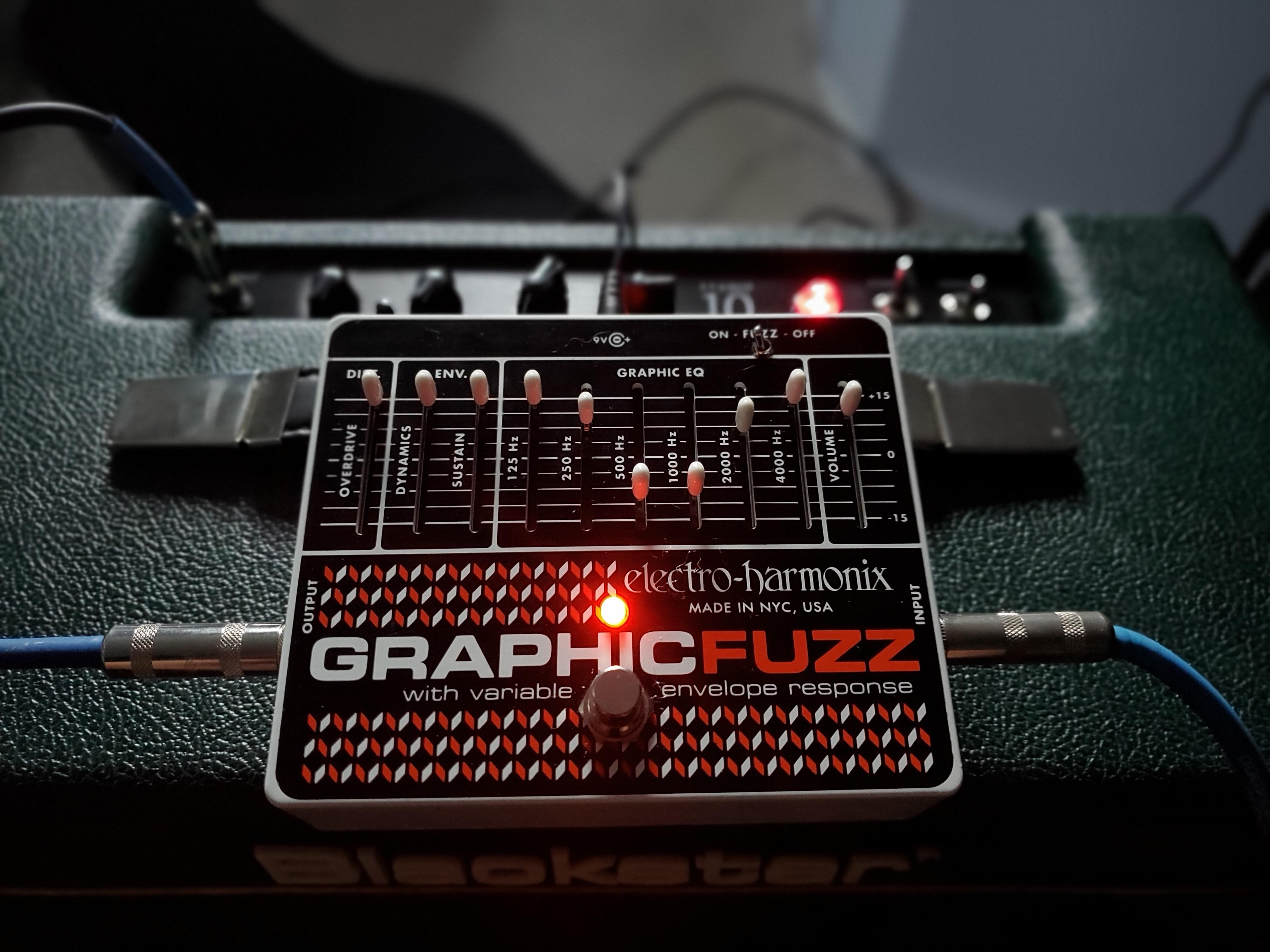 NPD: EHX Graphic Fuzz, my first proper, 