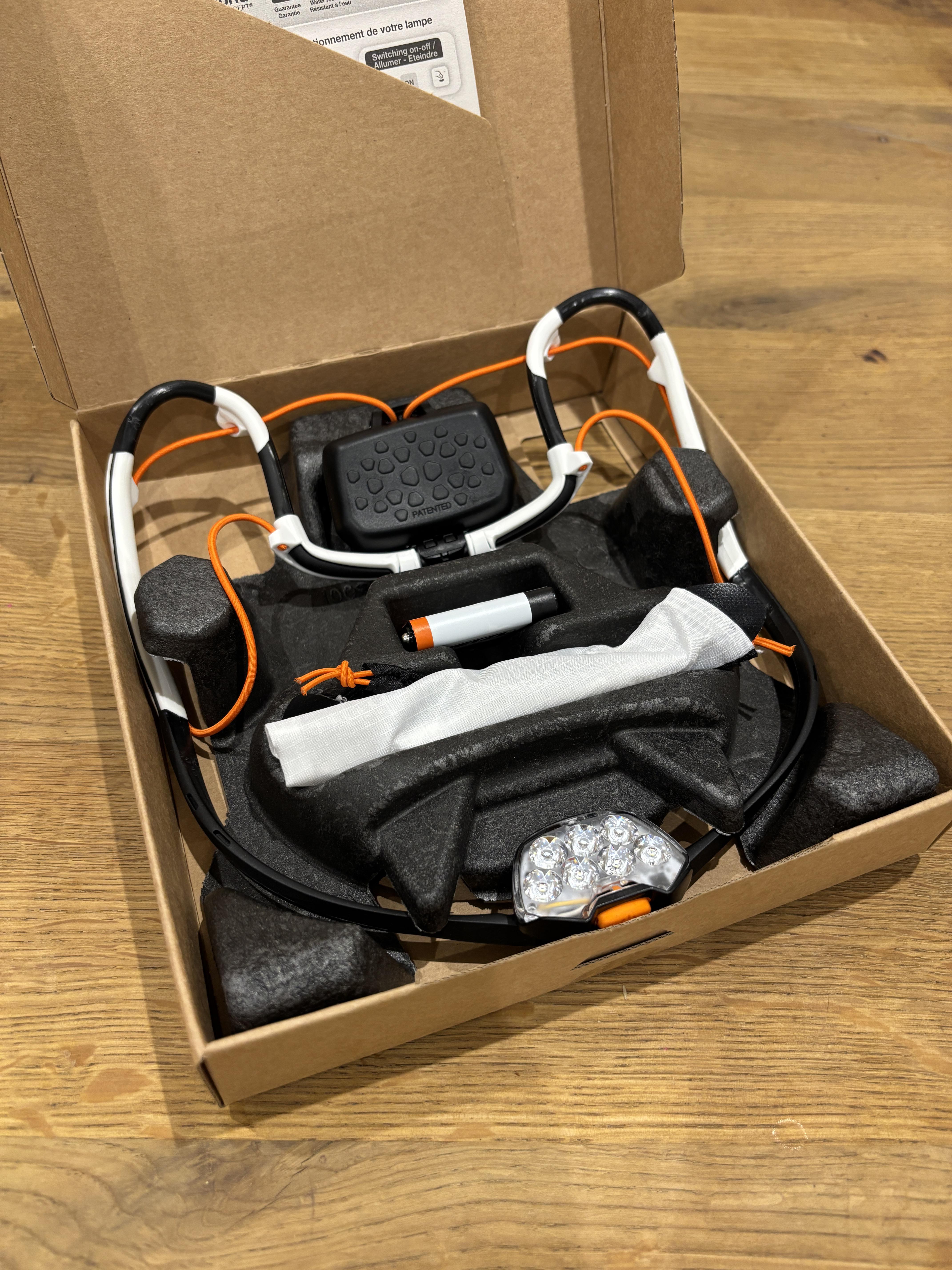 Picked up the Petzl Iko Core for sole winter running on a few