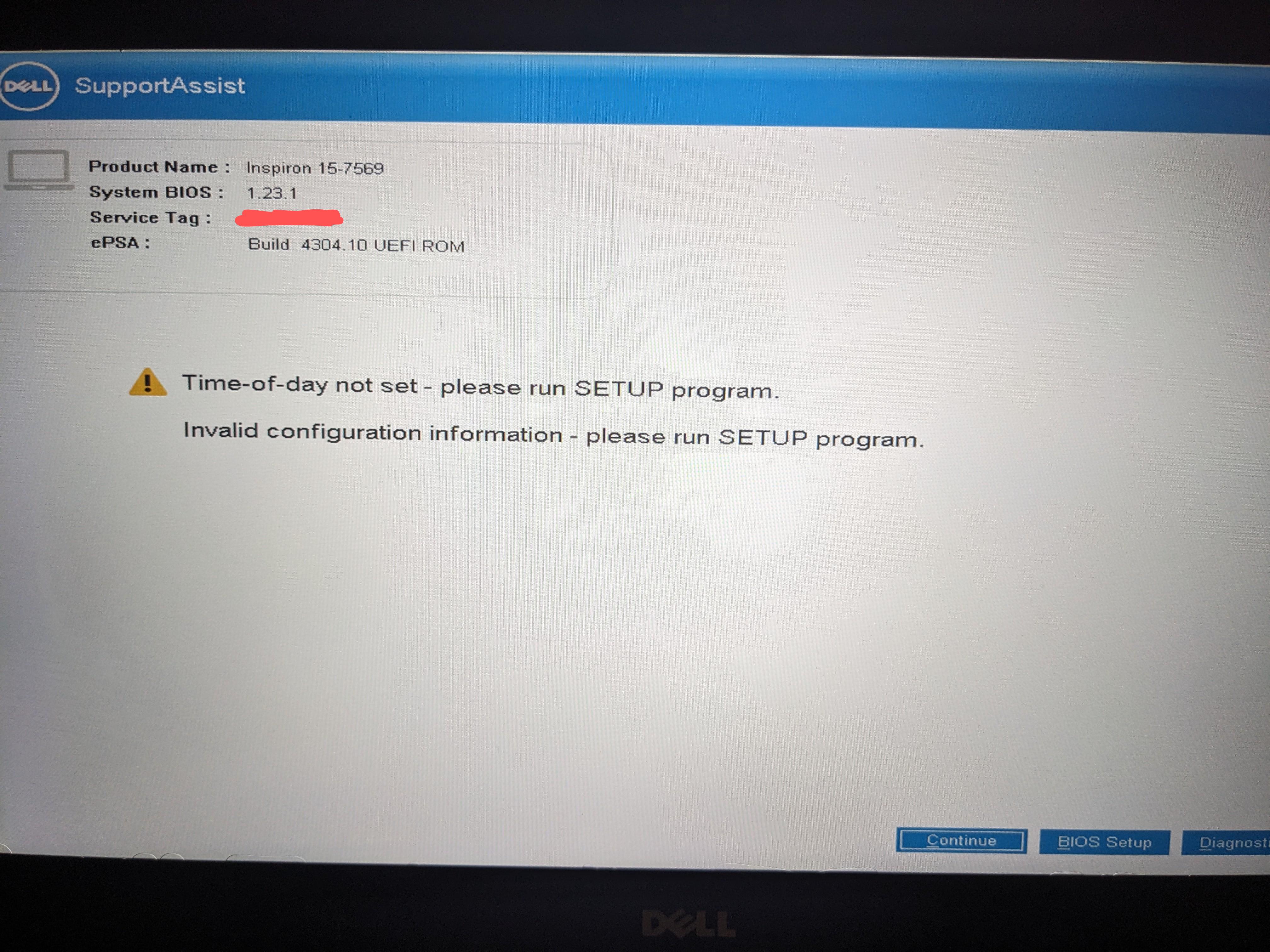 BIOSの問題が再発し続ける : r/Dell