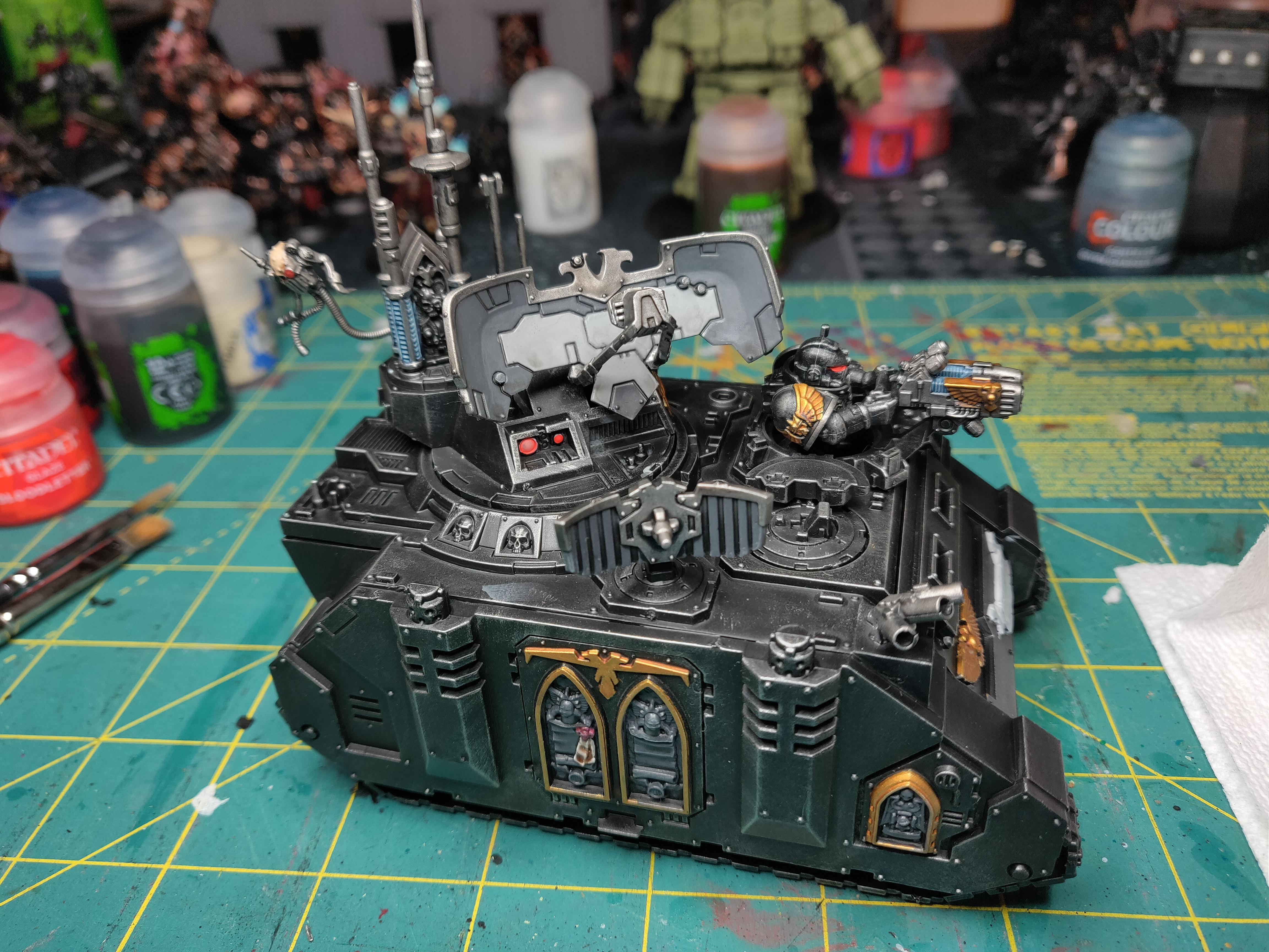 Rhino Primaris done, Land Raider Excelsior up next : r/Warhammer40k