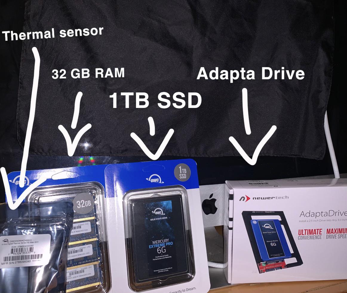 Upgrading another IMac Mid 2011 (21.5 Inch) tomorrow. Adding 32 GB