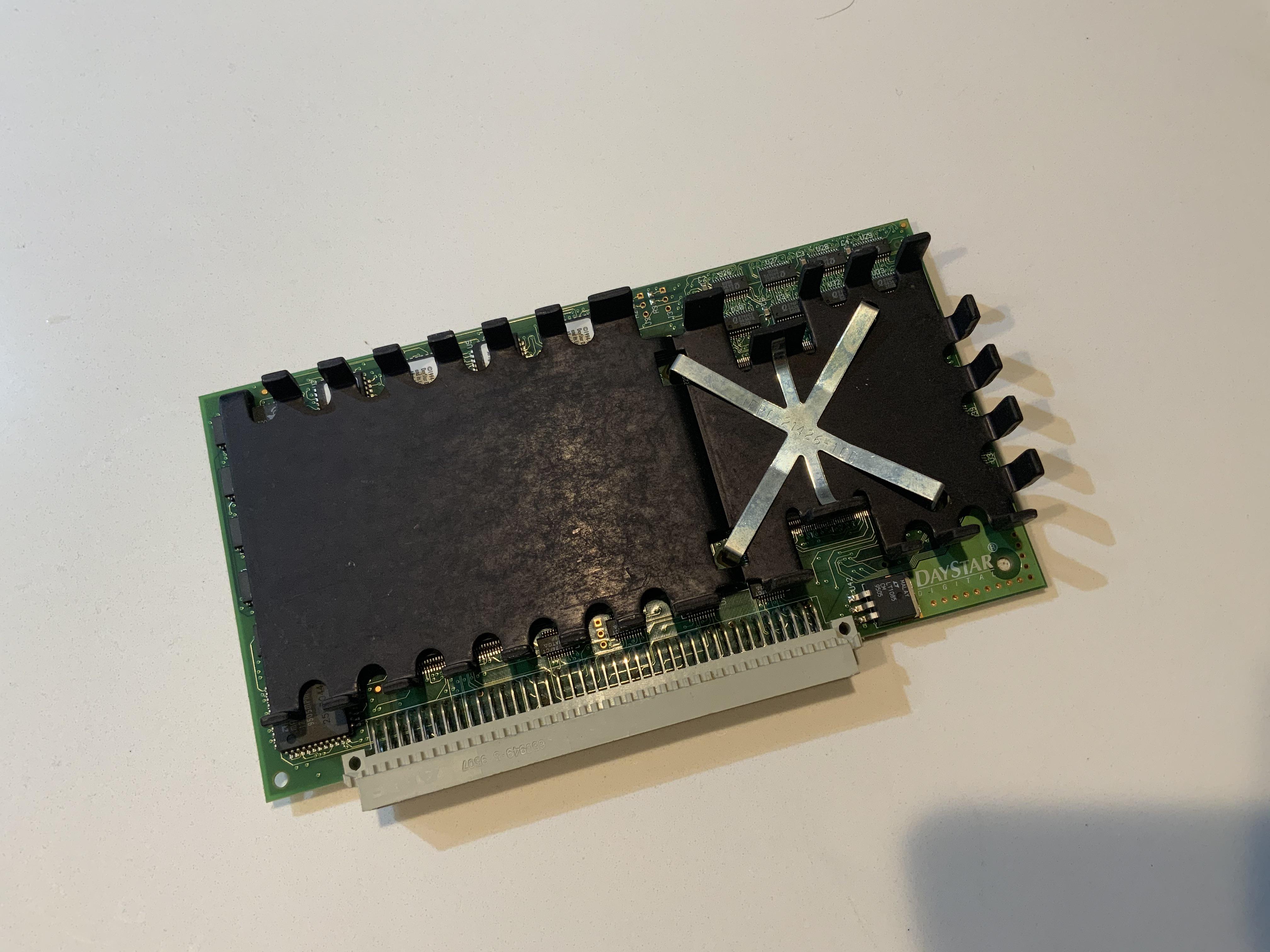 The DayStar 601 PPC NuBus Upgrade card from my IICI setup. I know