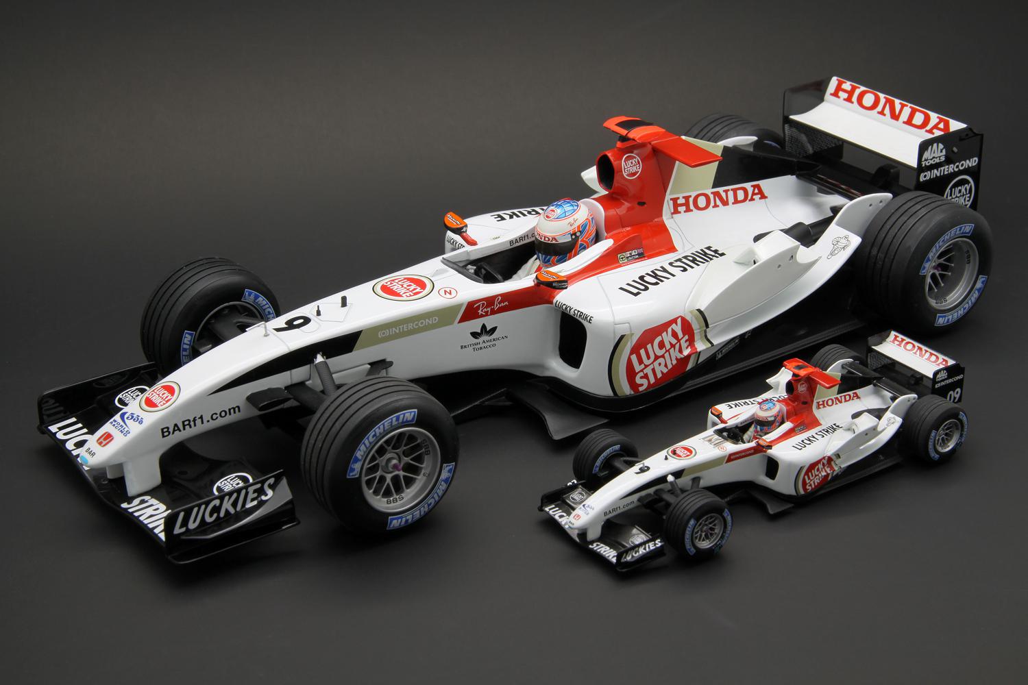Minichamps 1:18 & 1:43 BAR Honda 006 - Jenson Button 2004. Both