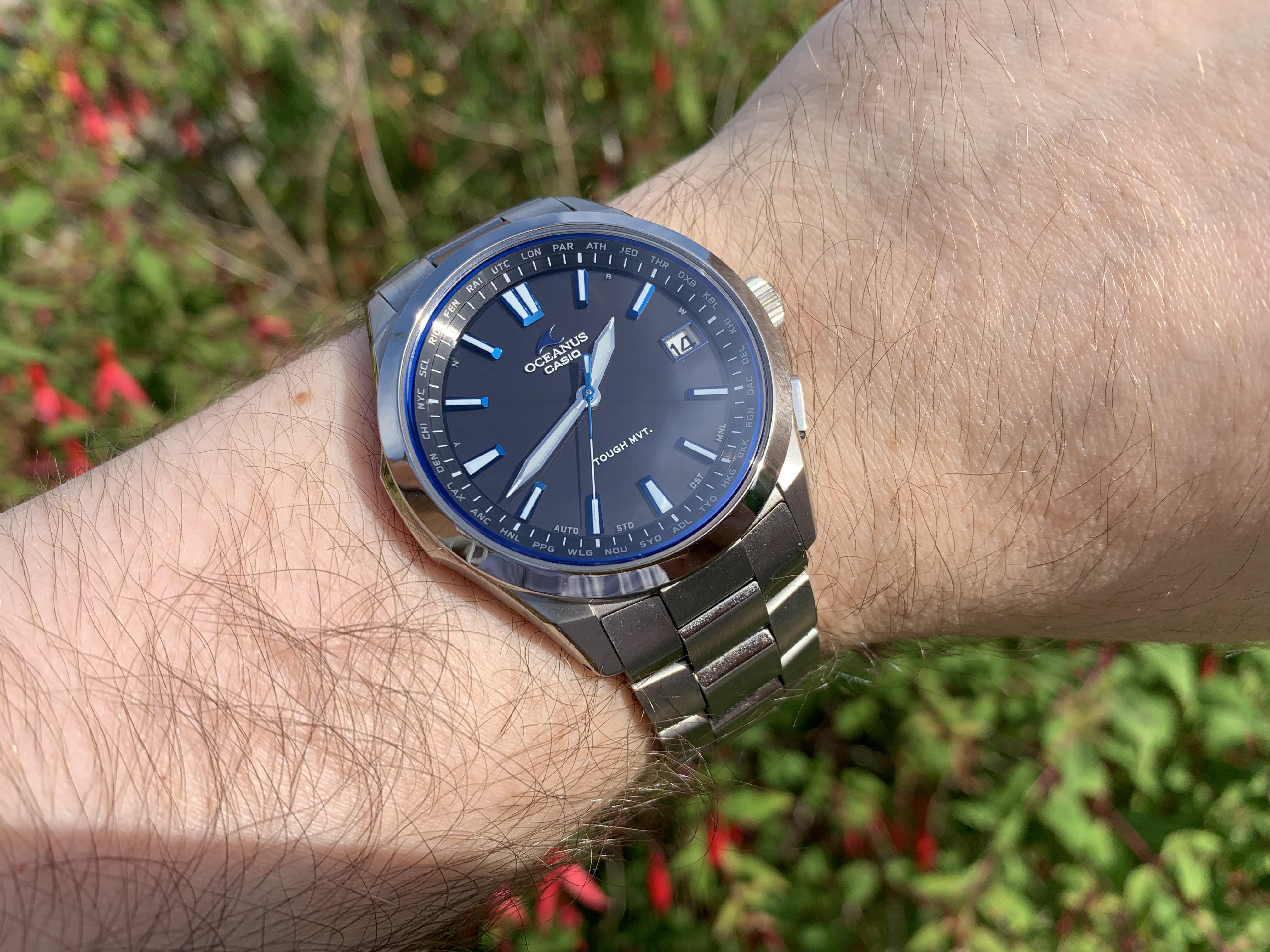 Casio Oceanus OCW-S100-1AJF] 初めてのアナログCasio、めっちゃ