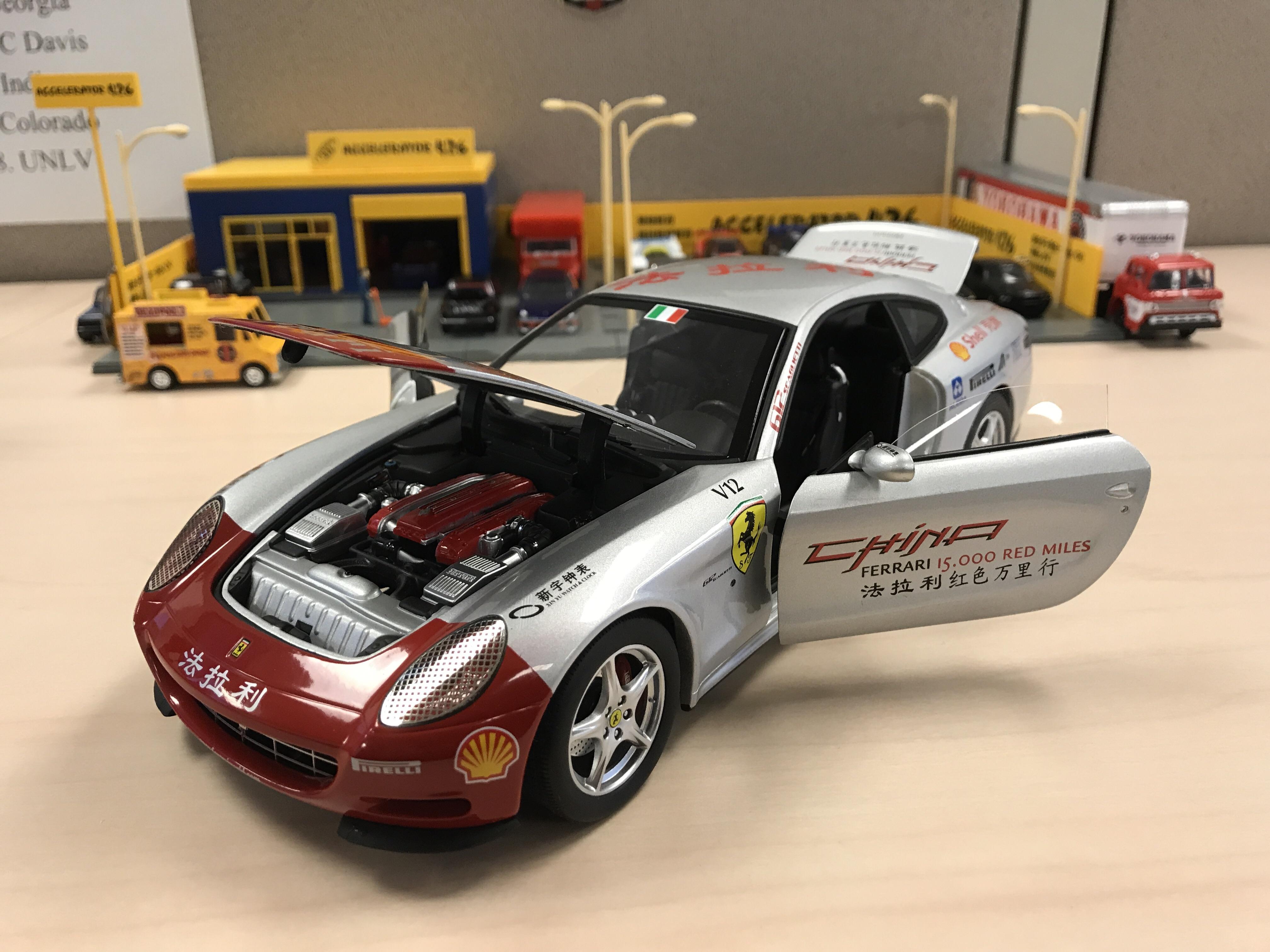 A coworker who only collects Ferraris just gave me this 2003 Hot