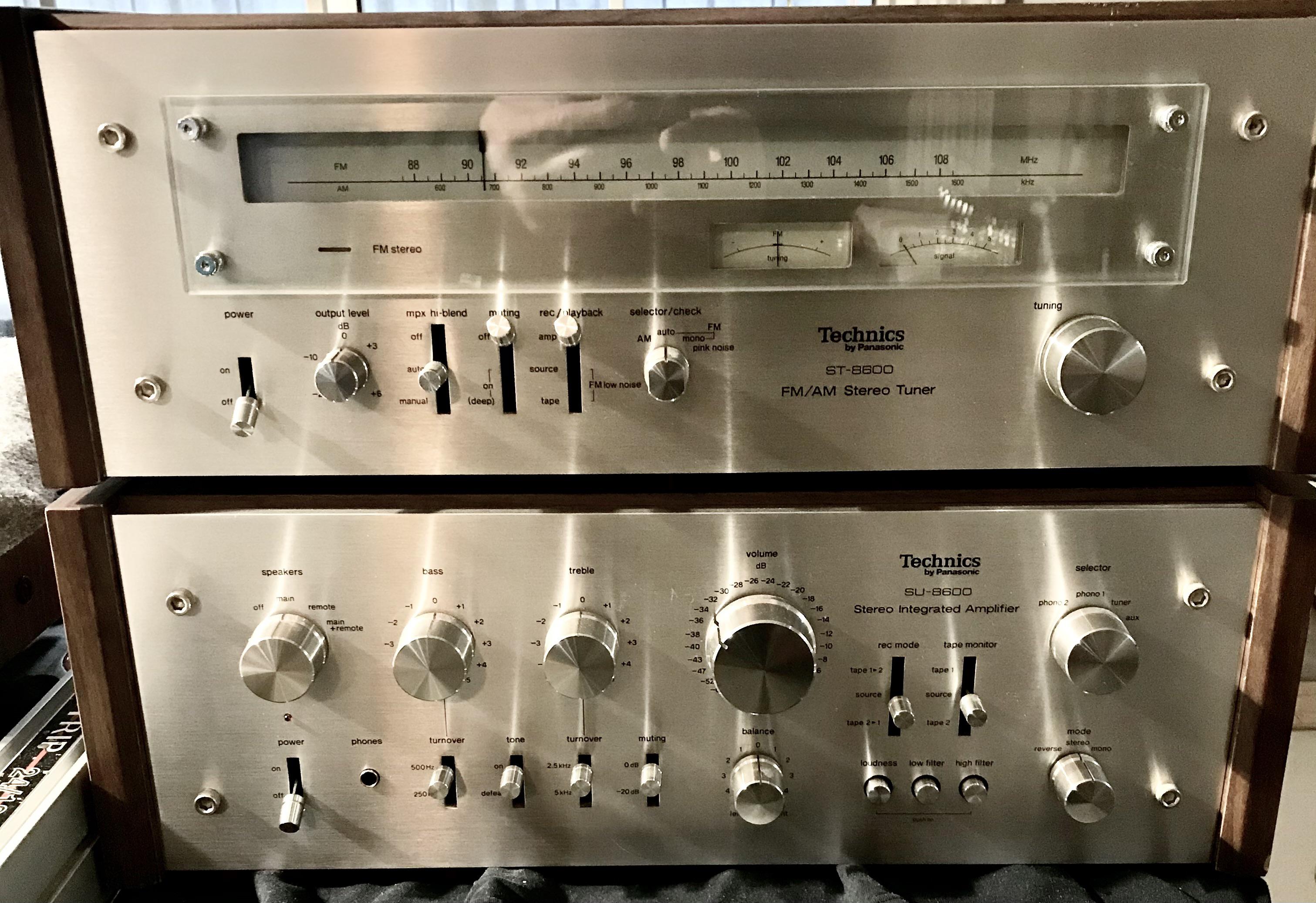 Technics SU-8600 ステレオアンプ 本体 ジャンク Technics SU-8600