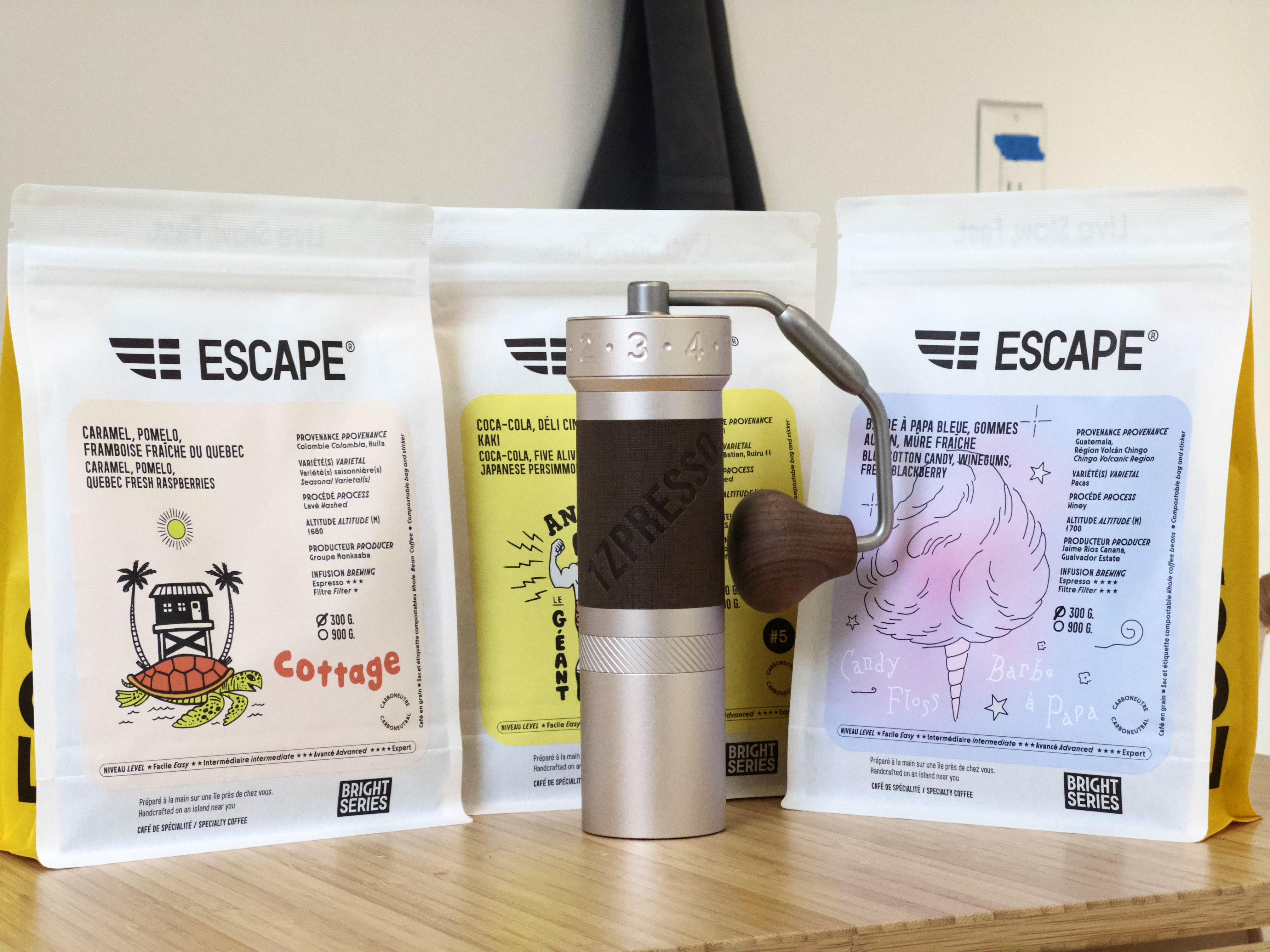 Got a new grinder (1ZPRESSO ZP6) and a whole lot of new coffees to