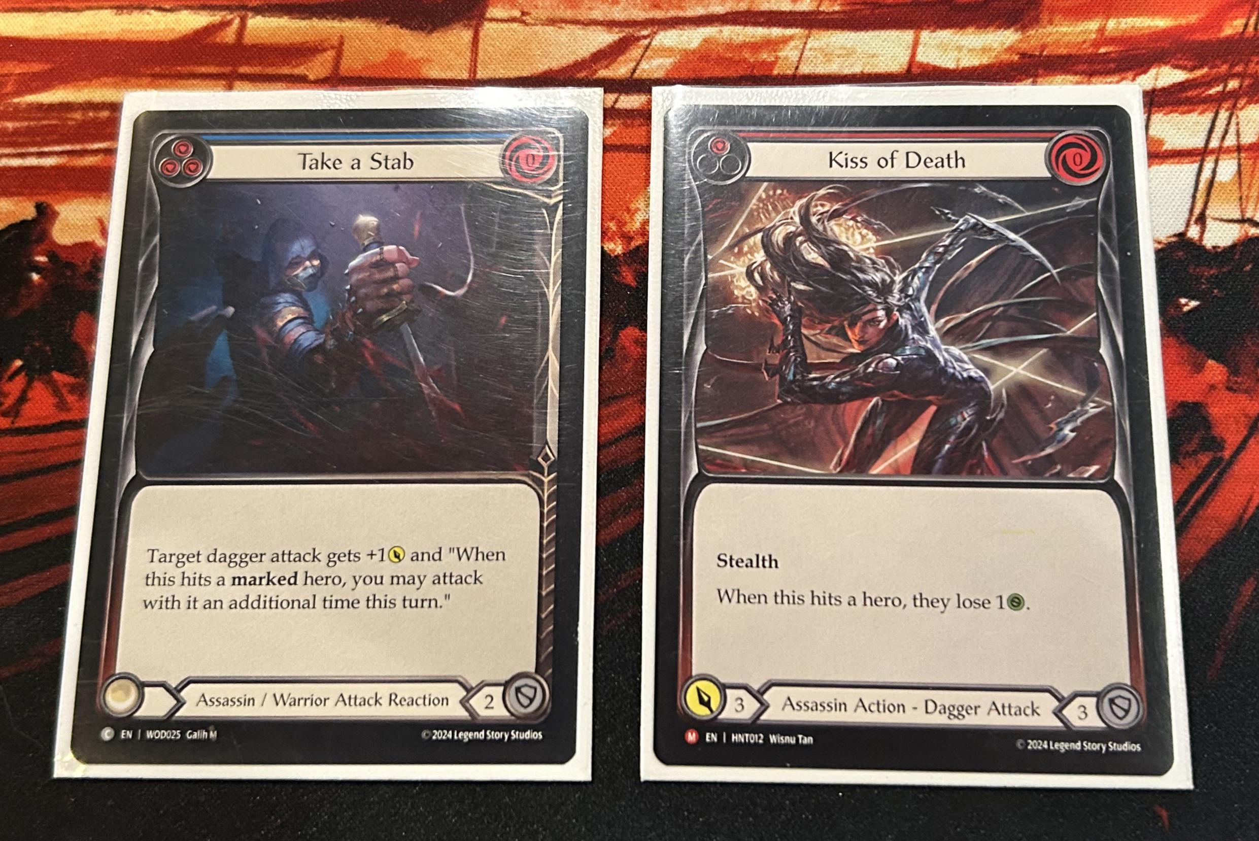 Am I able to attack again with Kiss of Death? : r/FleshandBloodTCG