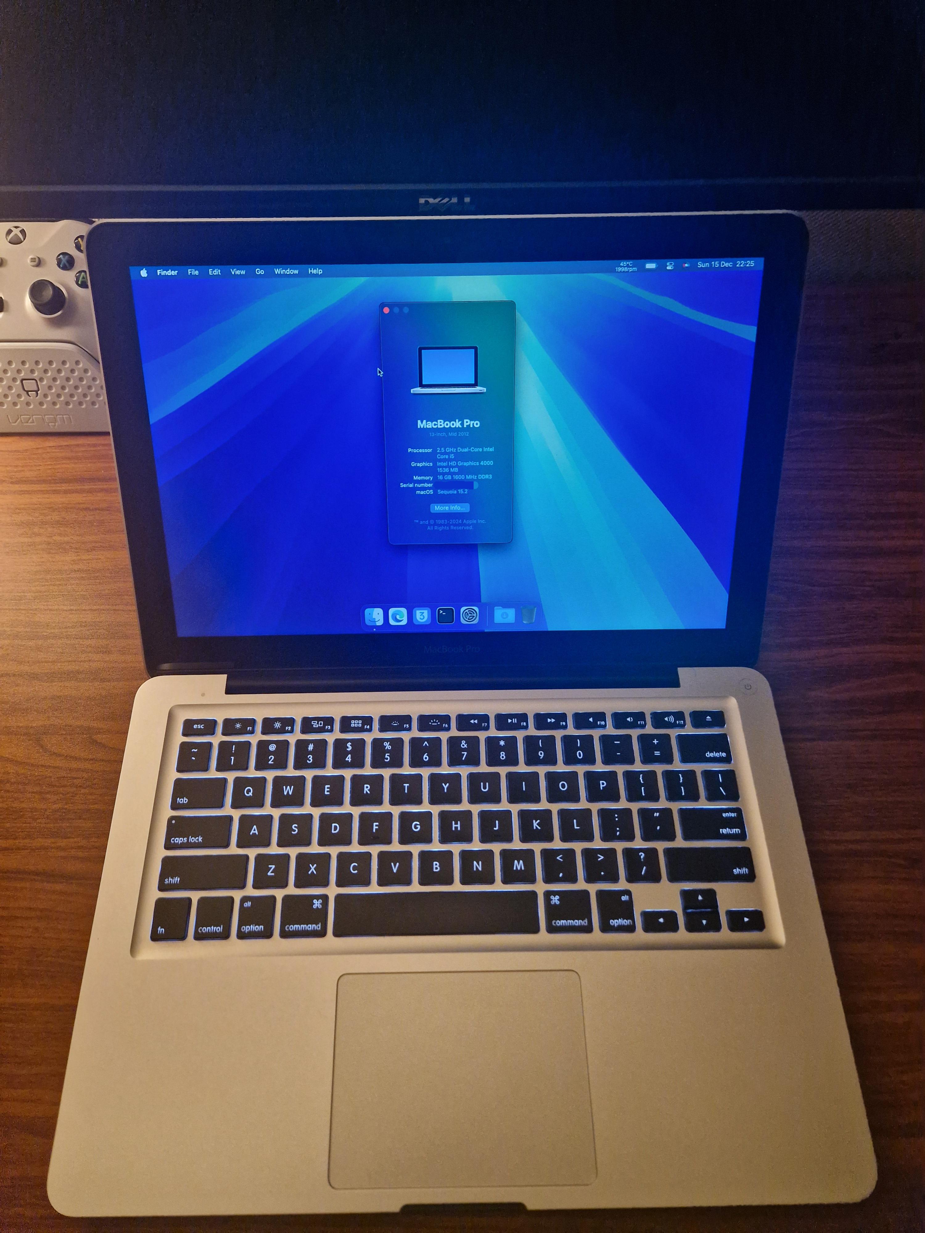 Sequoia 15.2 on MacBook Pro 2012 : r/OpenCoreLegacyPatcher