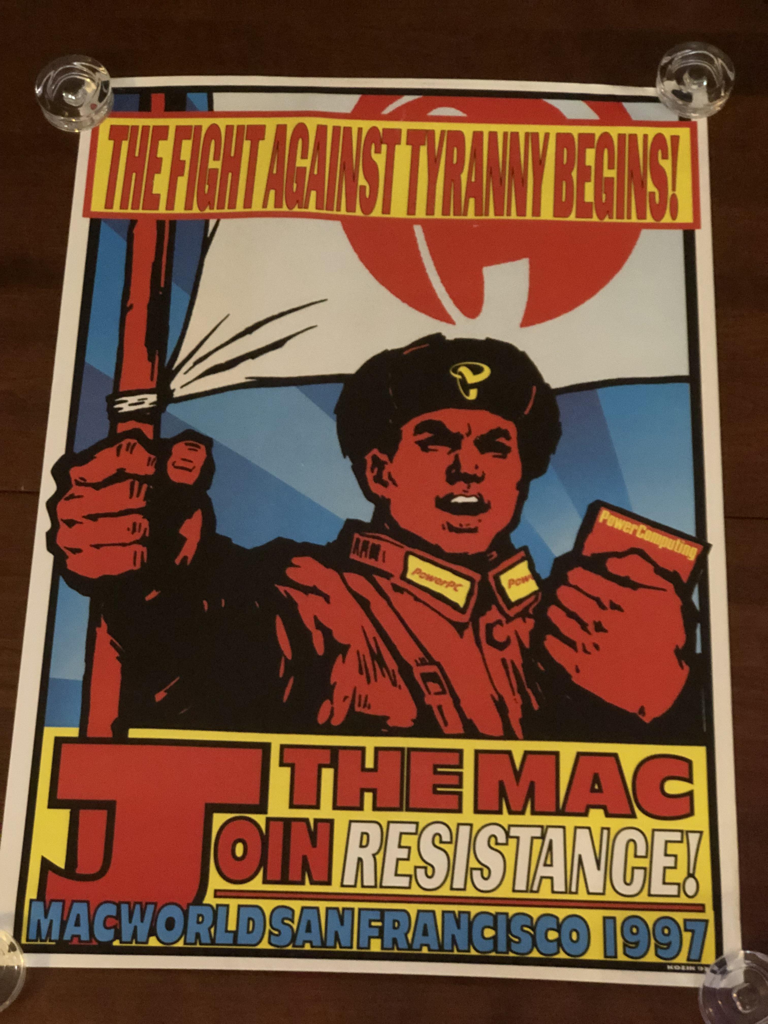 Power computing posters well know Mac clones posters done by Frank