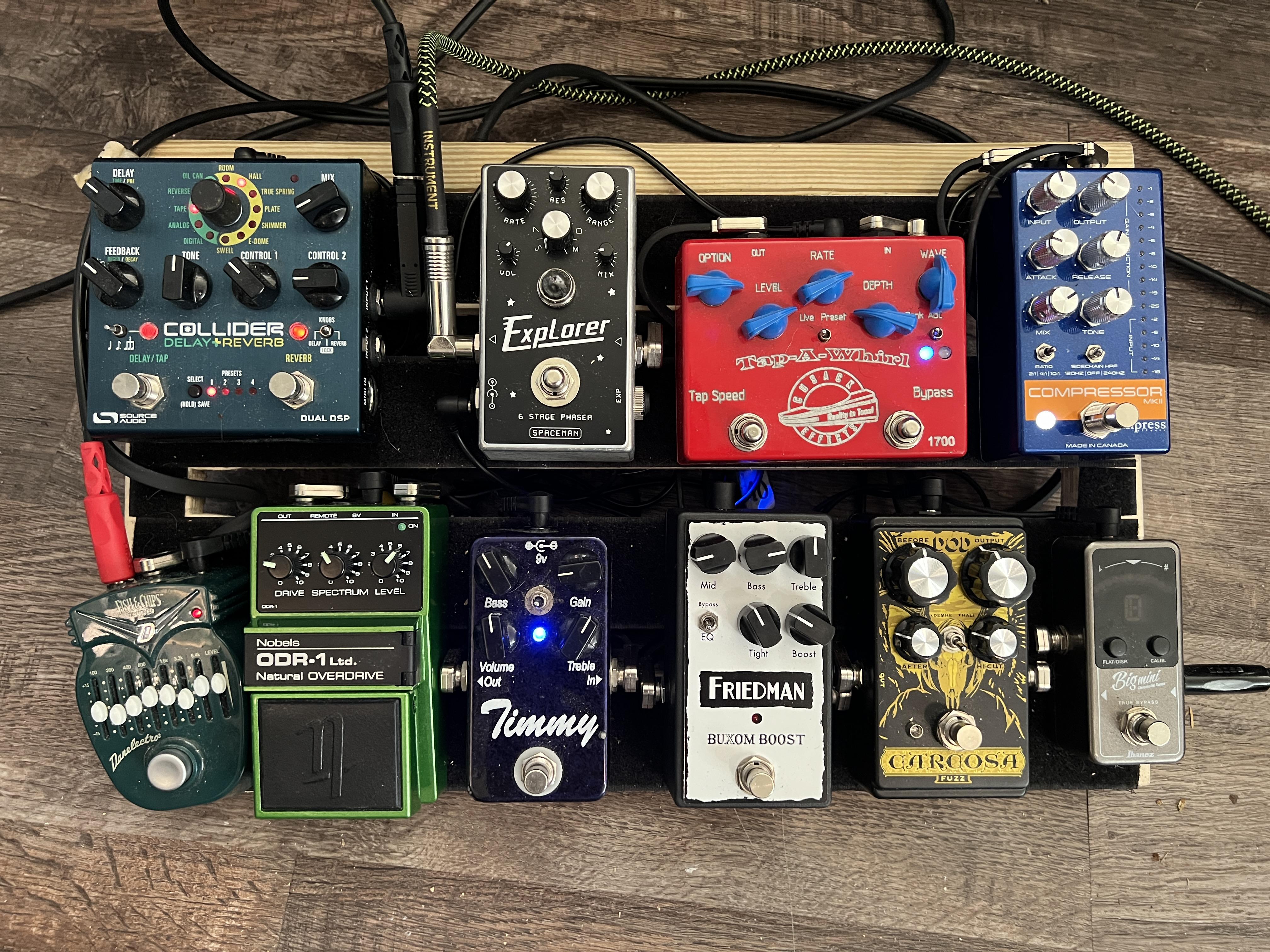 2 new pedals! Empress Compressor MKII & Friedman Buxom Boost : r