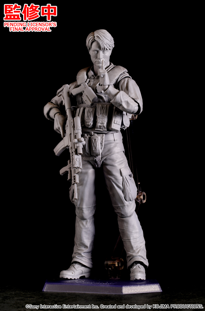 Prototype of official Cliff's Figma figurine : r/DeathStranding