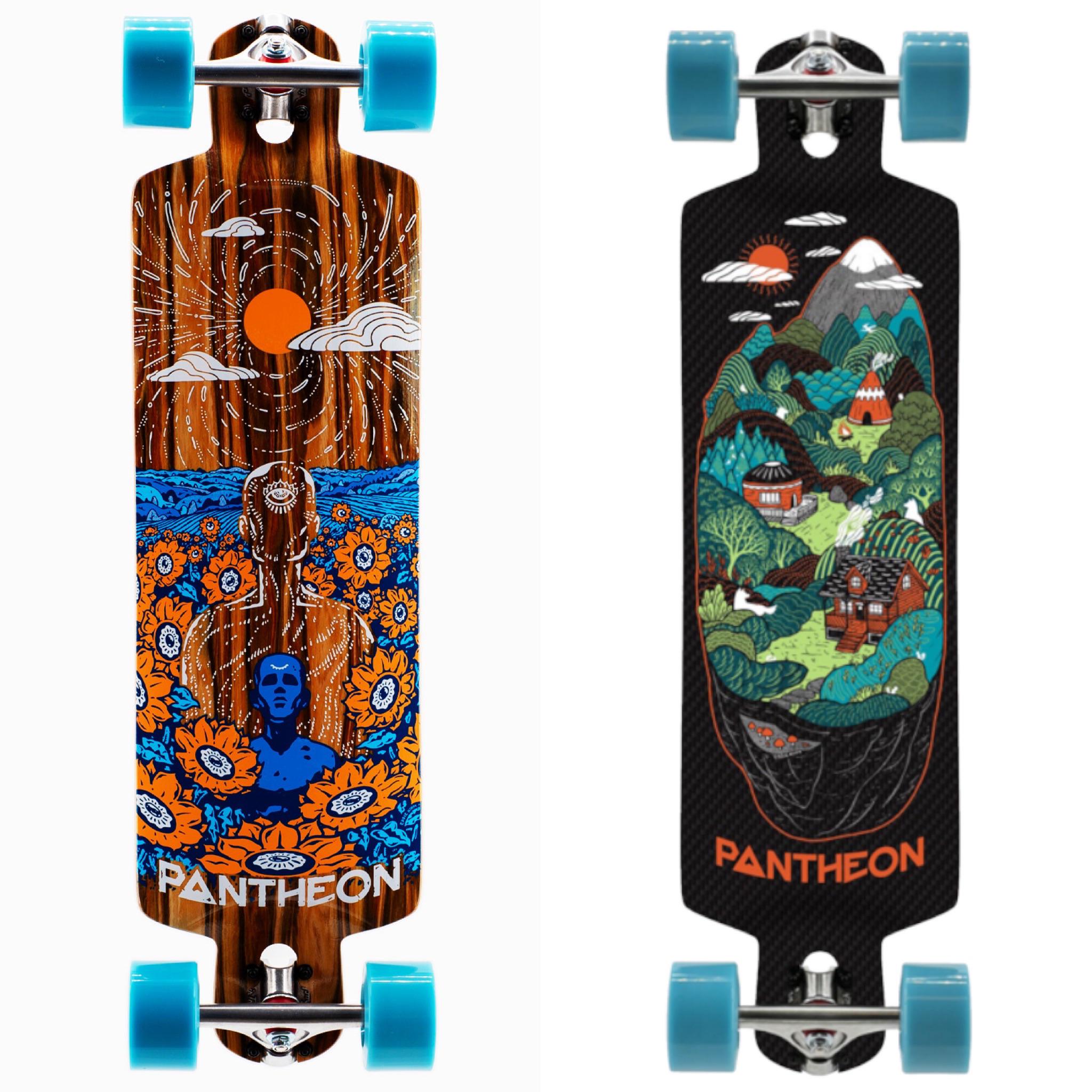 Pantheon Trip vs Carbon Trip : r/longboarding