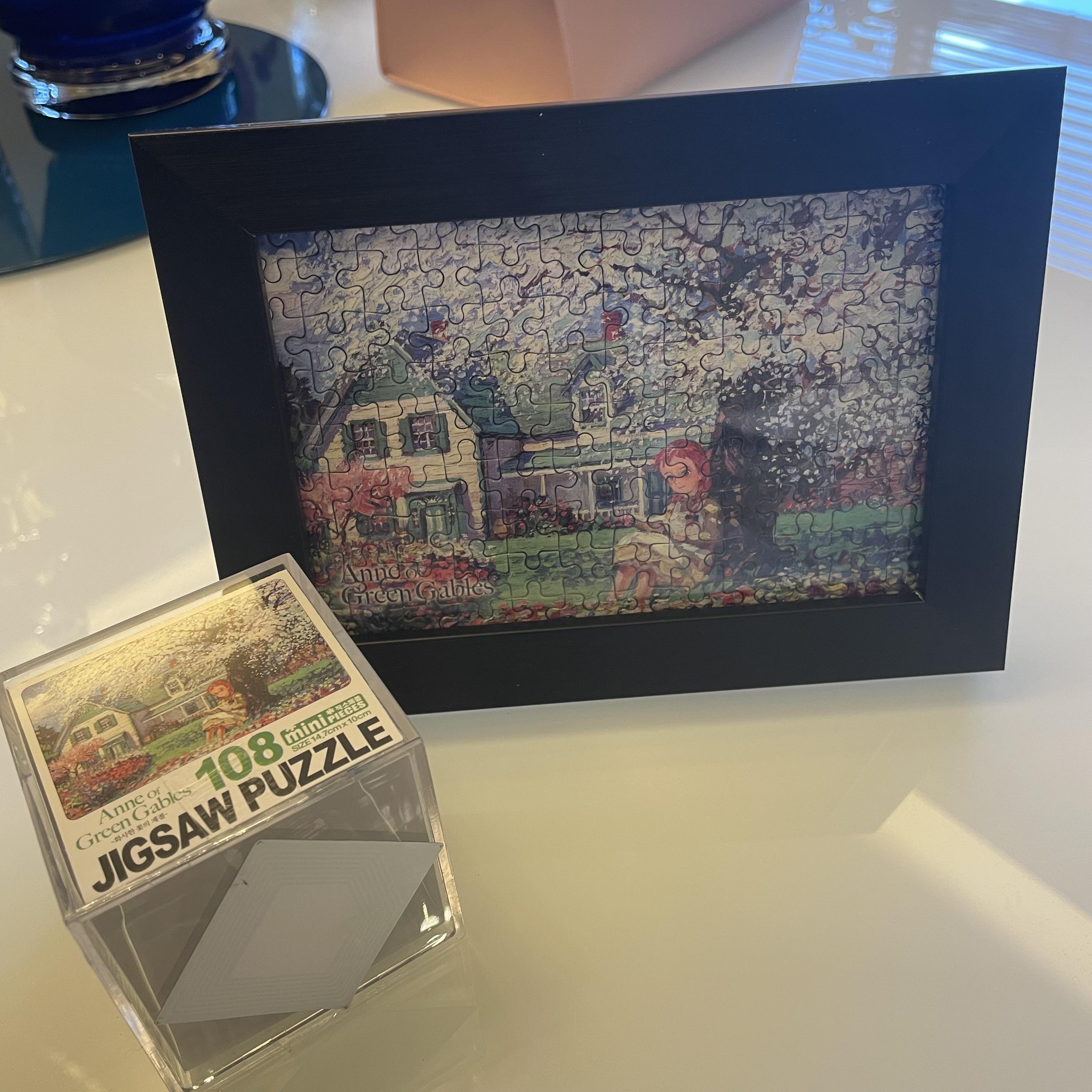 Starting small with 108 pieces Anne of Green Gables : r/Jigsawpuzzles