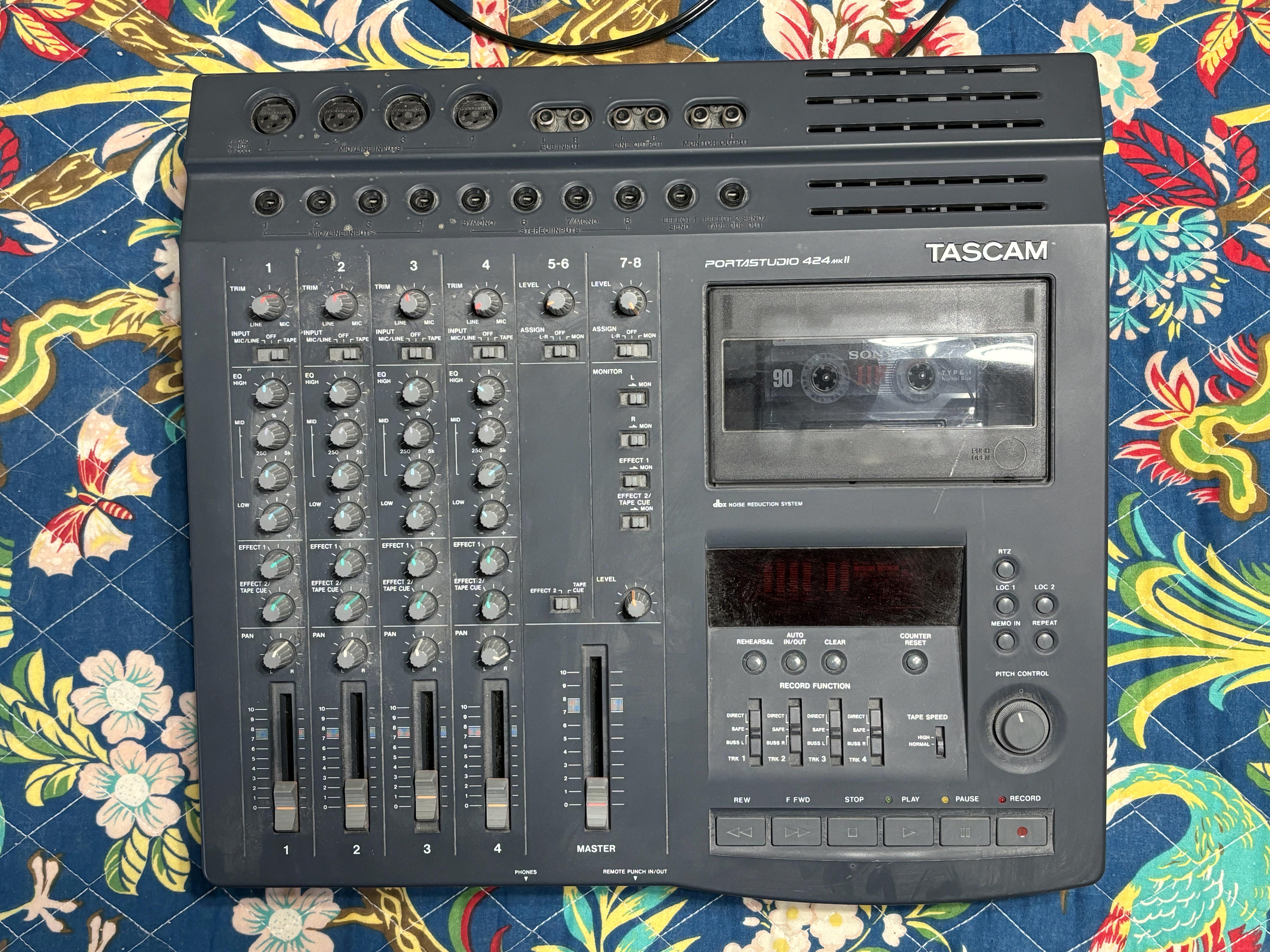 Tascam 424 mkii をシンセで使う : r/synthesizers